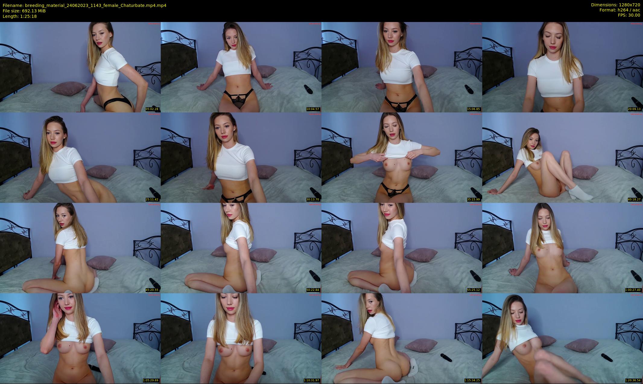 breeding_material — 86 minute Chaturbate female cam show recording, 720p, Jun 24, 2023