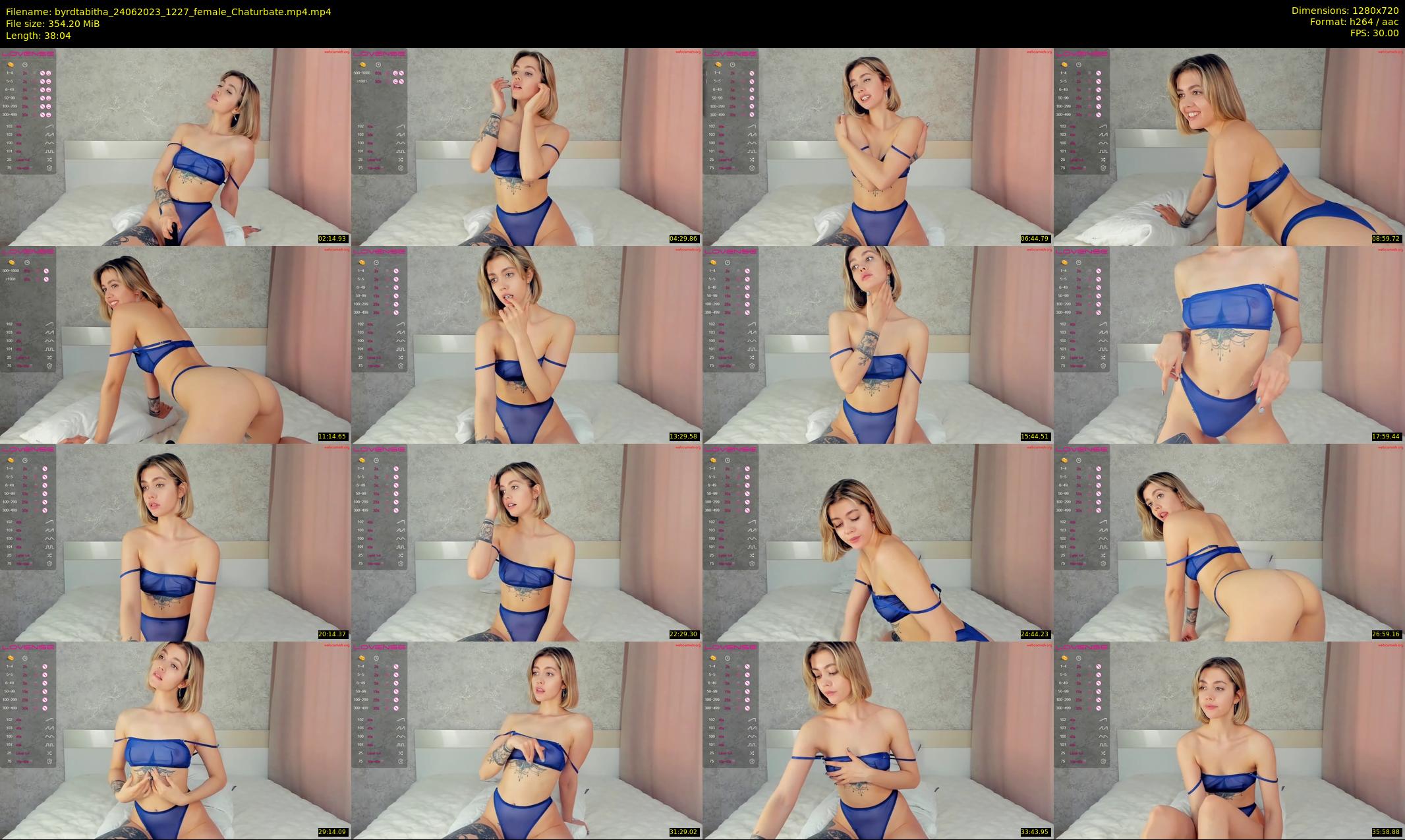 byrdtabitha — 39 minute Chaturbate female cam show recording, 720p, Jun 24, 2023