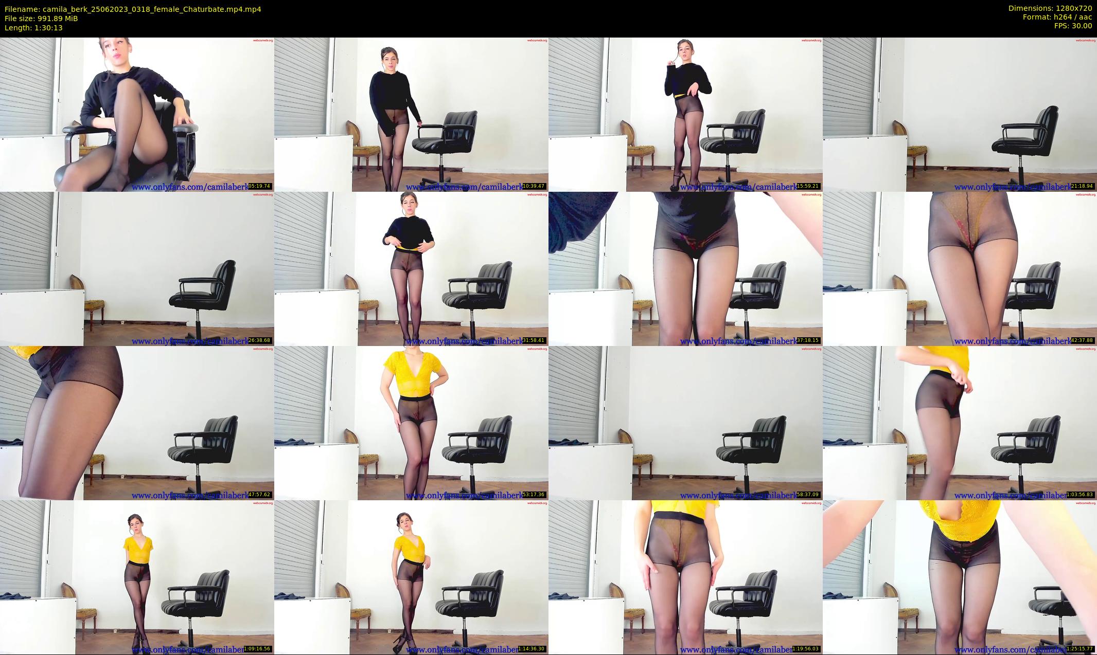 camila_berk — 91 minute Chaturbate female cam show recording, 720p, Jun 25, 2023