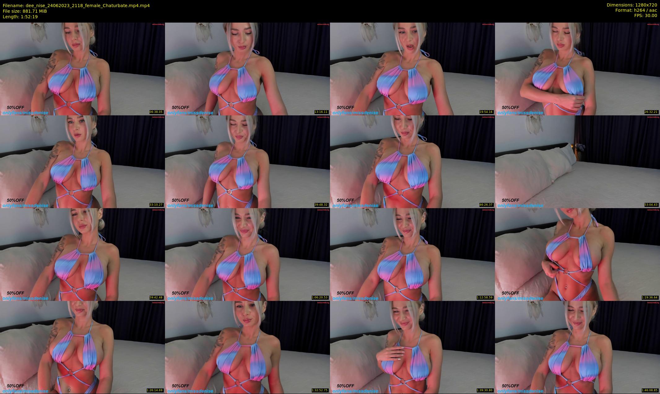 dee_nise — 113 minute Chaturbate female cam show recording, 720p, Jun 24, 2023