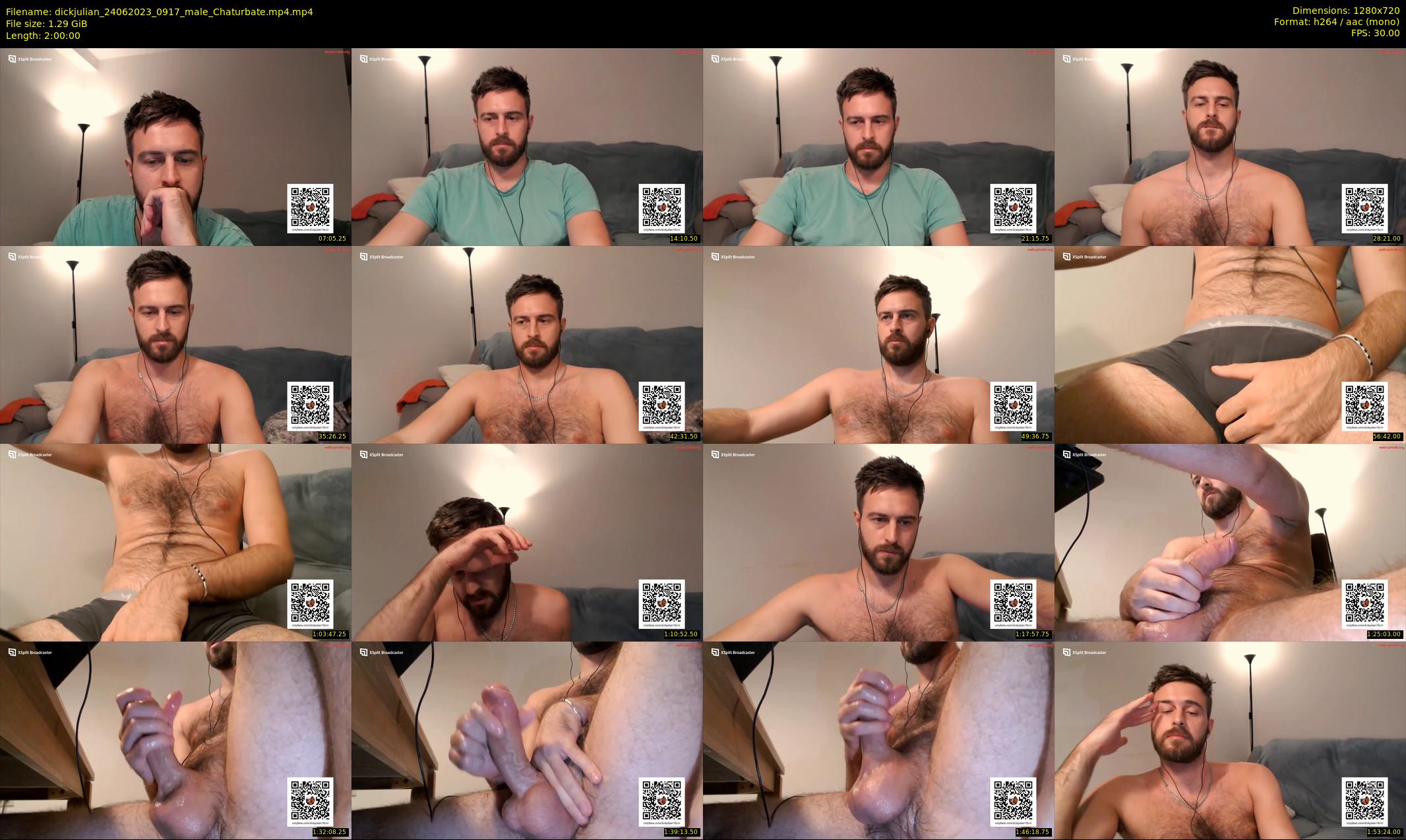 dickjulian — 120 minute Chaturbate male cam show recording, 720p, Jun 24, 2023