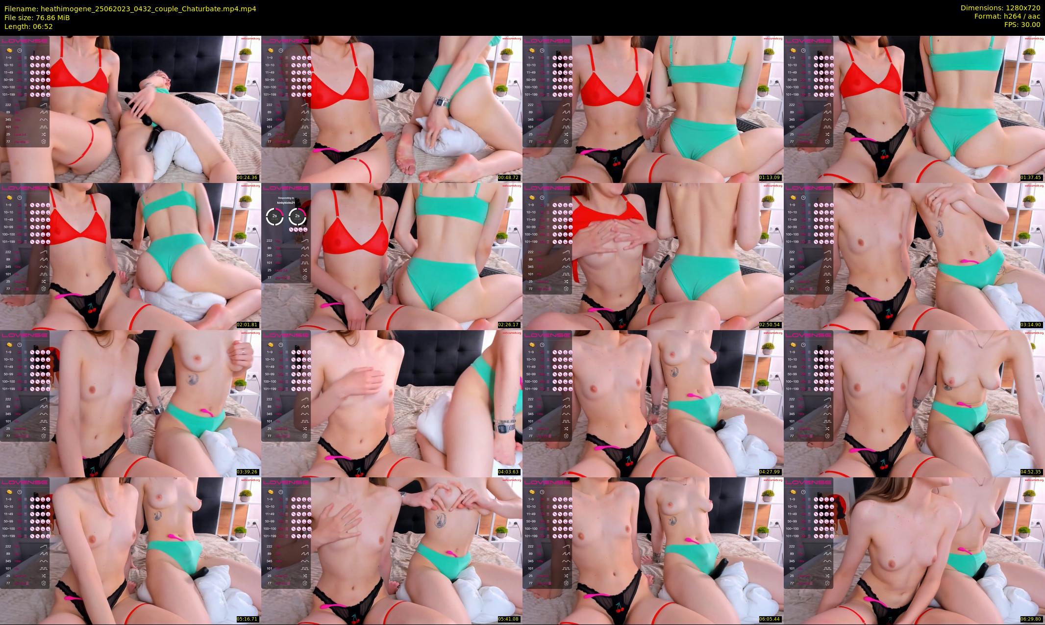 heathimogene — 7 minute Chaturbate female cam show recording, 720p, Jun 25, 2023