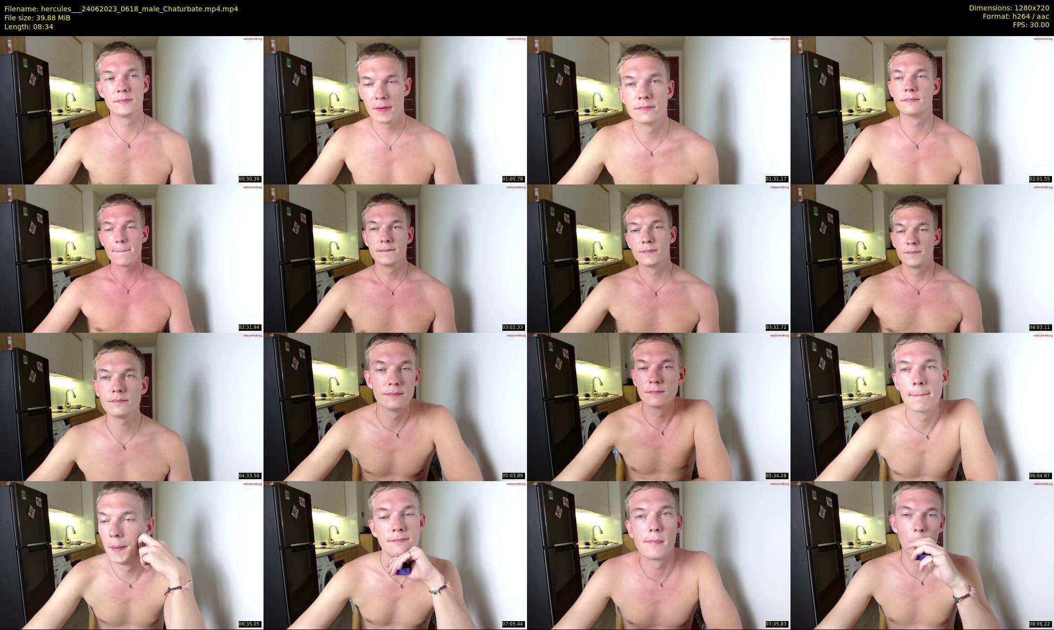 hercules__ — 9 minute Chaturbate male cam show recording, 720p, Jun 24, 2023