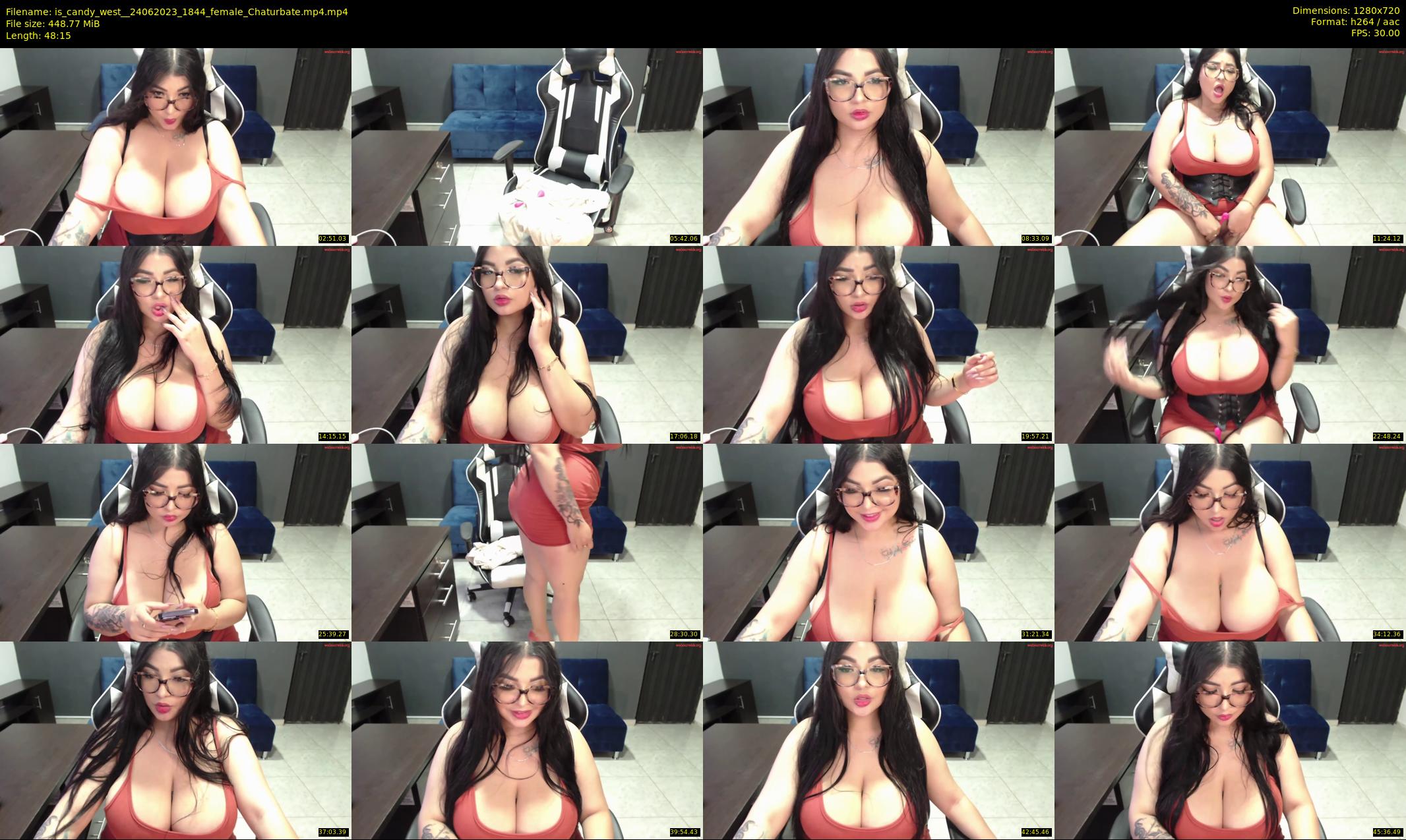 is_candy_west_ — 49 minute Chaturbate female cam show recording, 720p, Jun 24, 2023