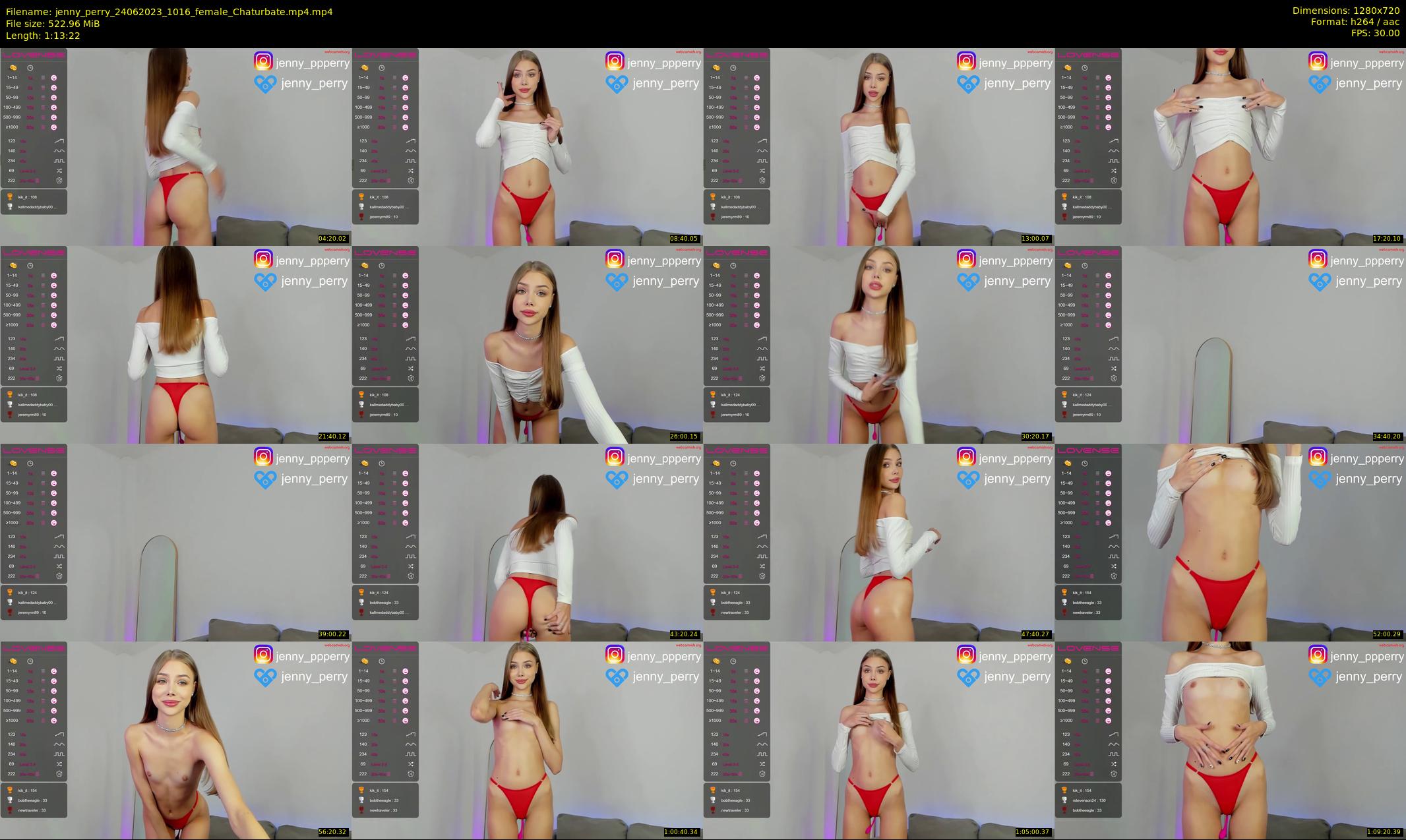 jenny_perry — 74 minute Chaturbate female cam show recording, 720p, Jun 24, 2023