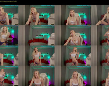 jessica_rays — 85 minute Chaturbate couple cam show recording, 720p, Jun 25, 2023
