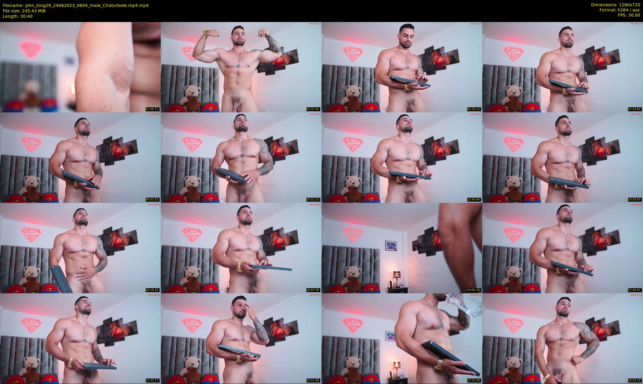 john_king29 — 31 minute Chaturbate male cam show recording, 720p, Jun 24, 2023