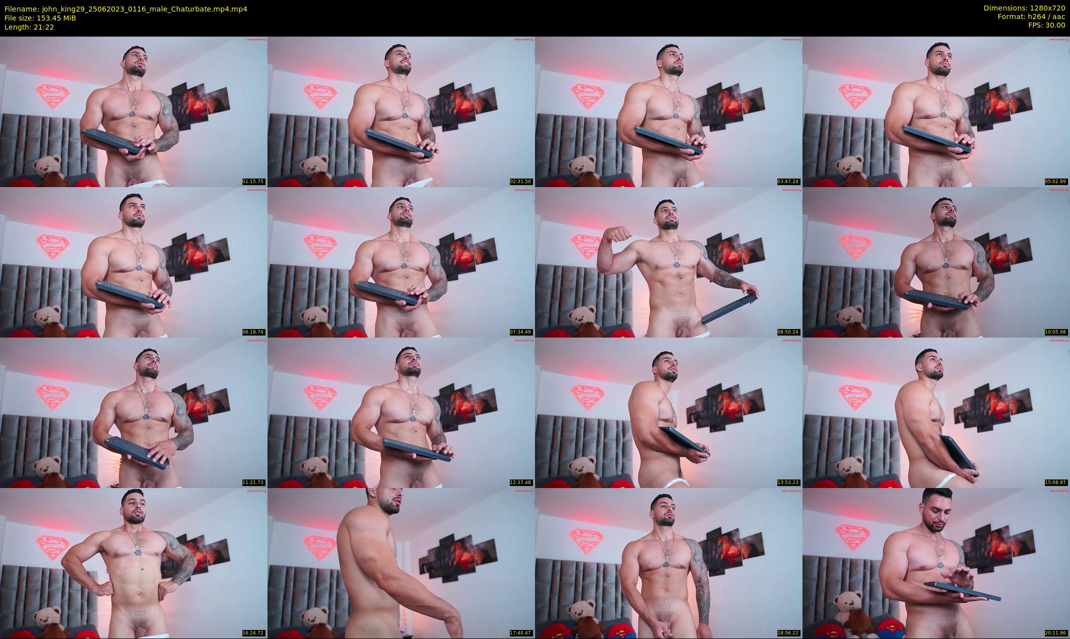 john_king29 — 22 minute Chaturbate male cam show recording, 720p, Jun 25, 2023