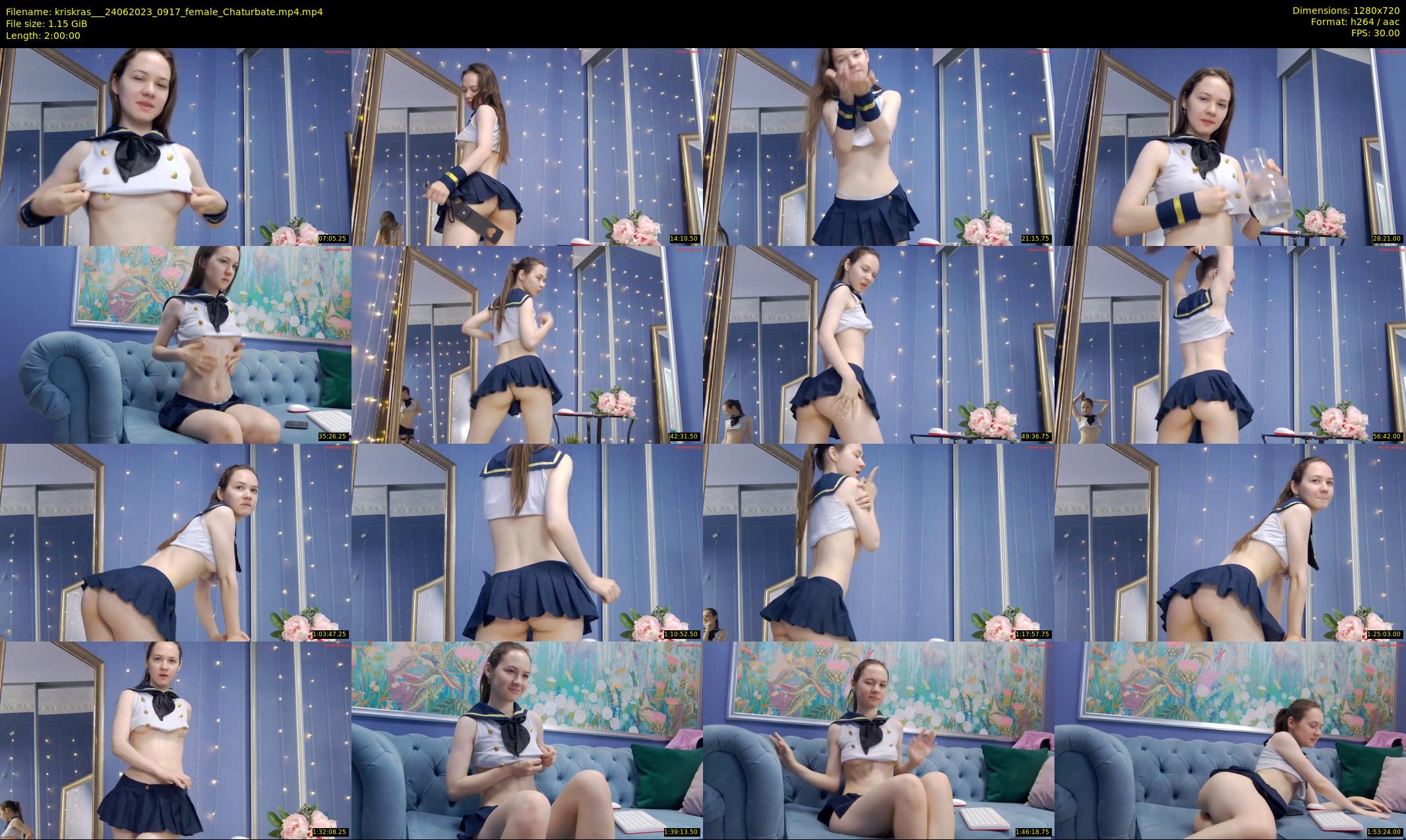 kriskras__ — 120 minute Chaturbate female cam show recording, 720p, Jun 24, 2023