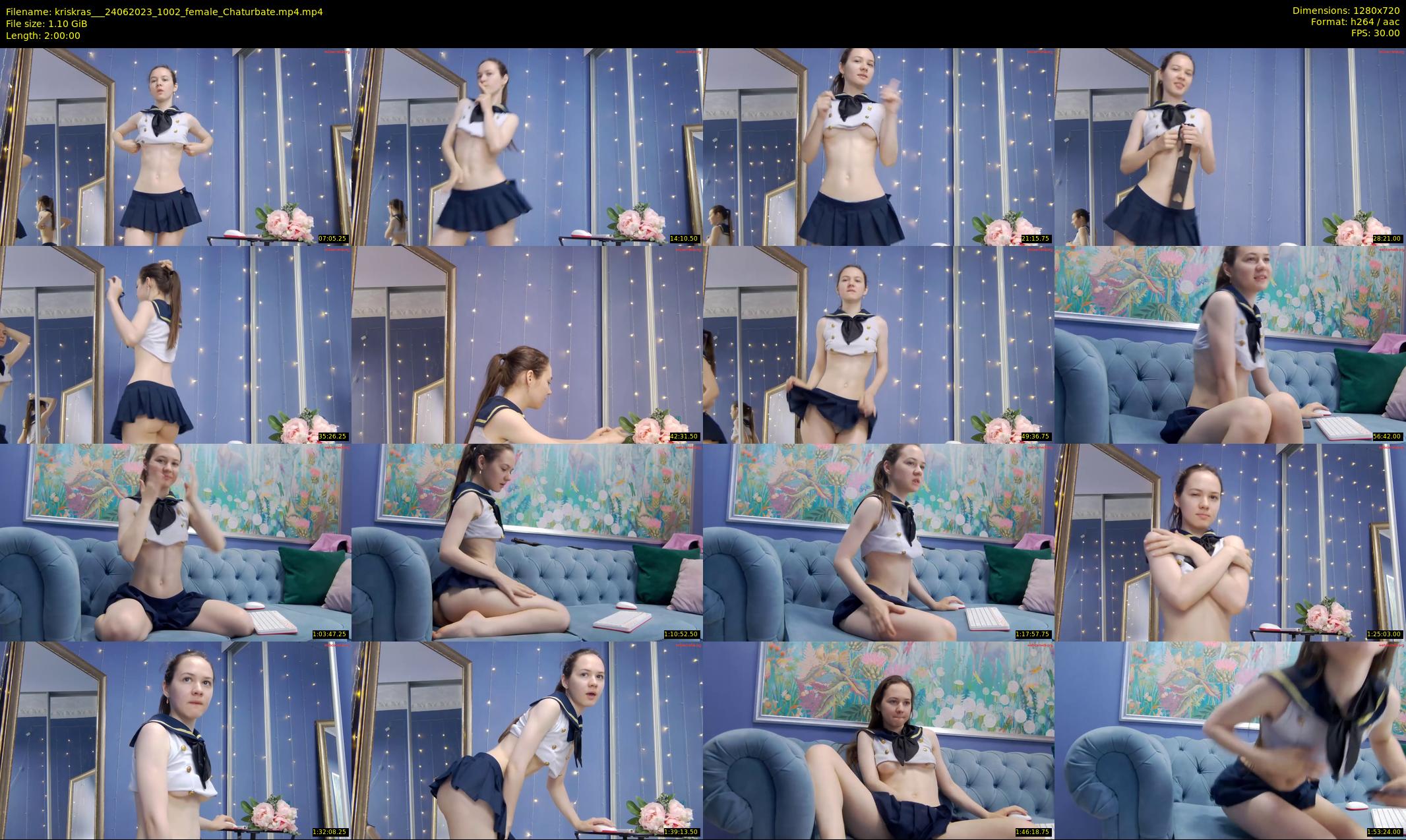 kriskras__ — 120 minute Chaturbate female cam show recording, 720p, Jun 24, 2023