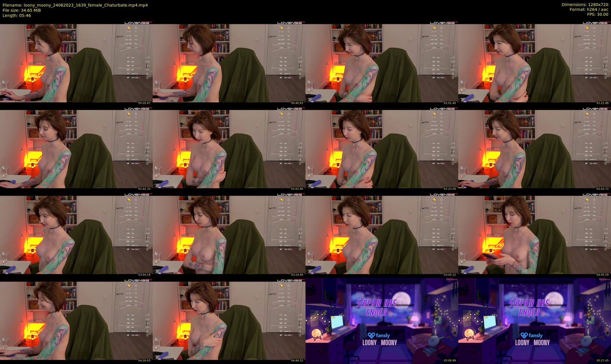 loony_moony — 6 minute Chaturbate couple cam show recording, 720p, Jun 24, 2023
