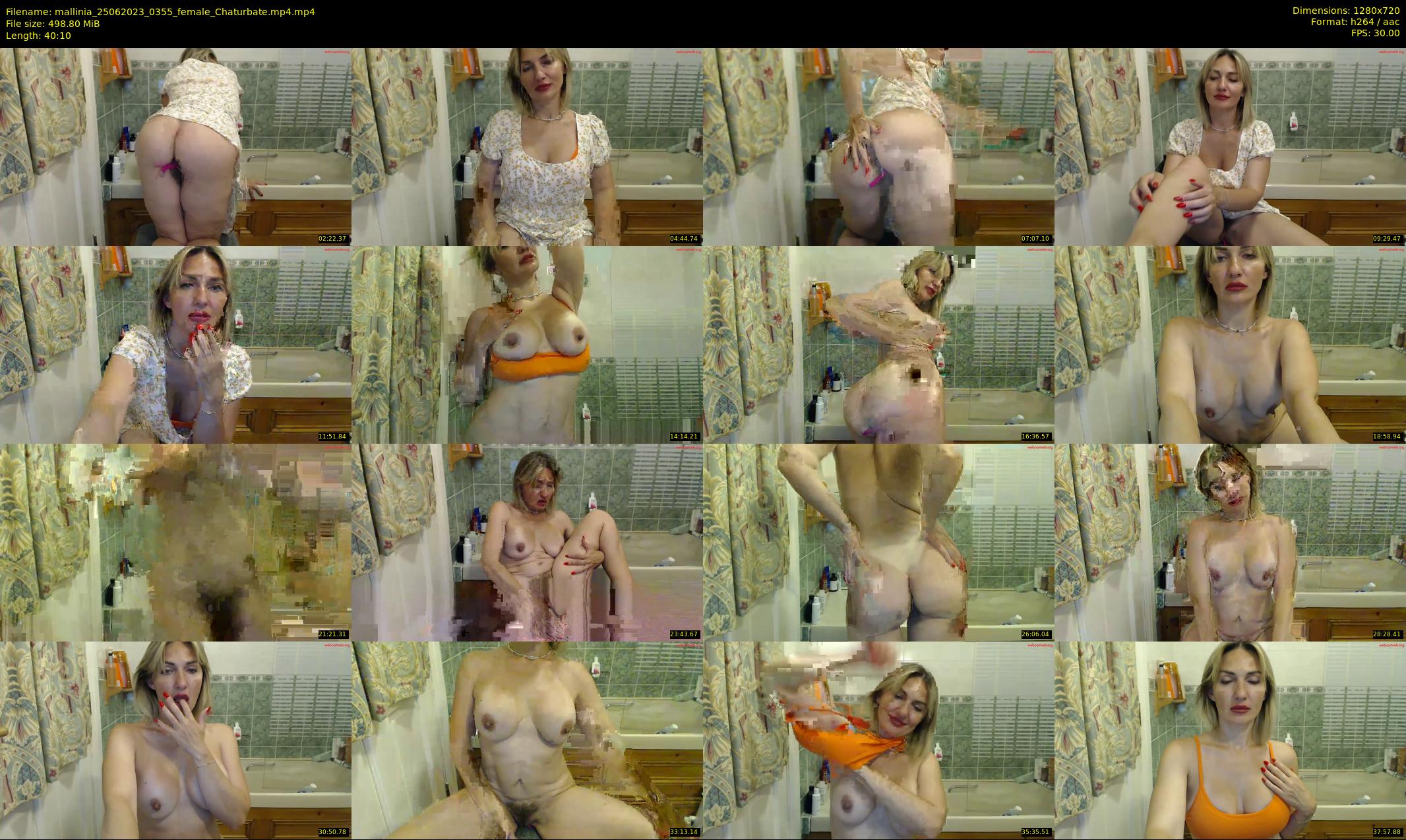 mallinia — 41 minute Chaturbate female cam show recording, 720p, Jun 25, 2023