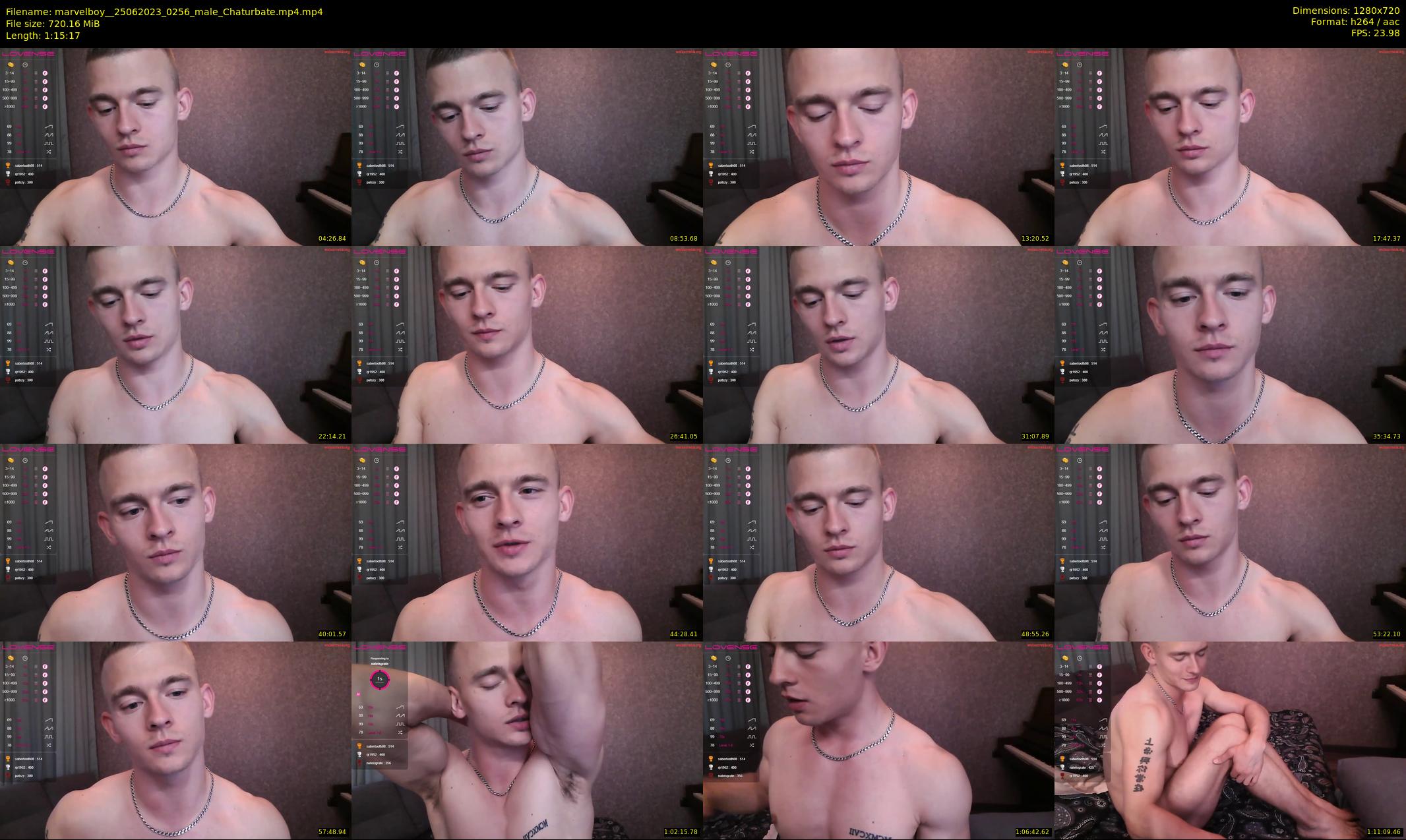 marvelboy_ — 76 minute Chaturbate male cam show recording, 720p, Jun 25, 2023
