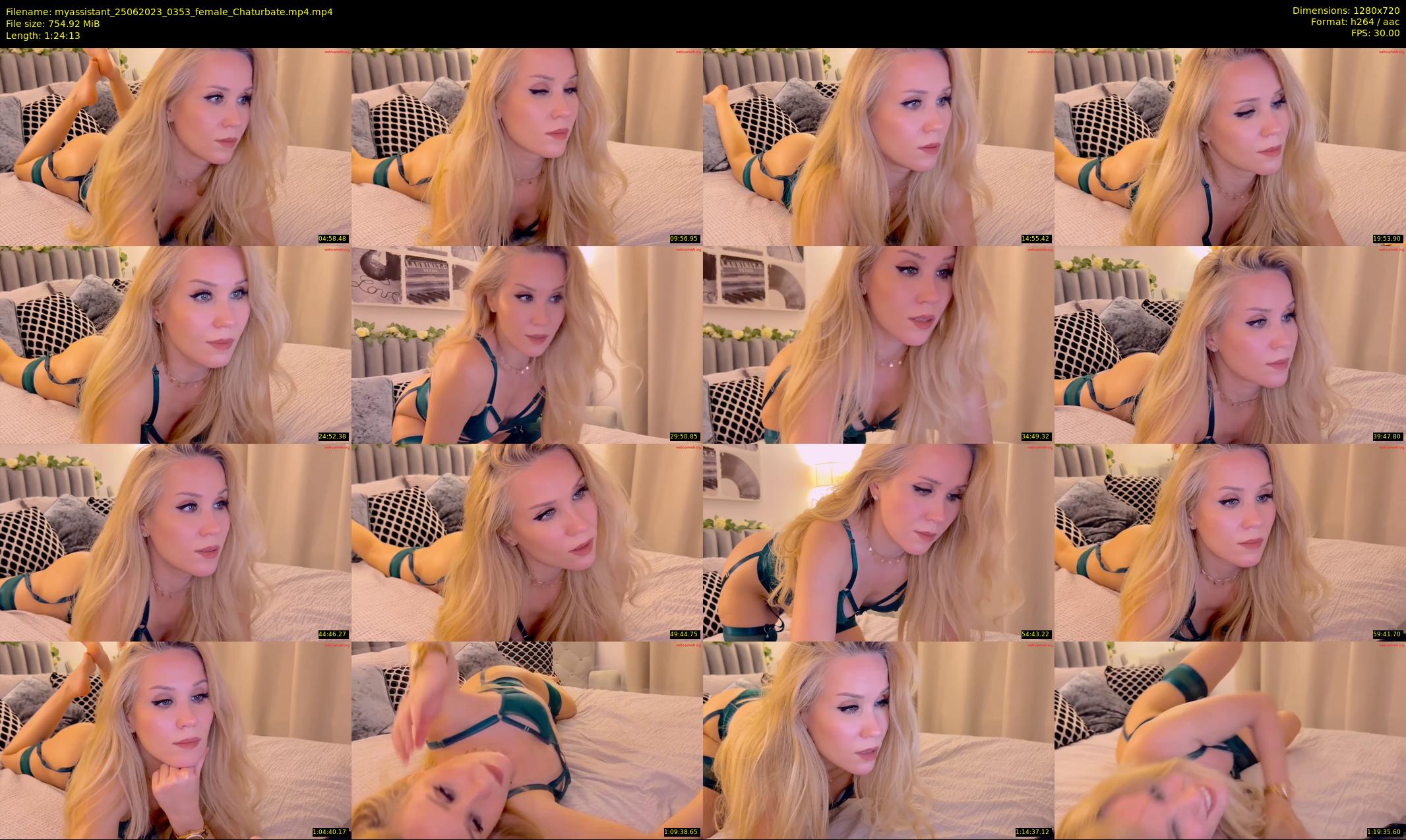 myassistant — 85 minute Chaturbate female cam show recording, 720p, Jun 25, 2023