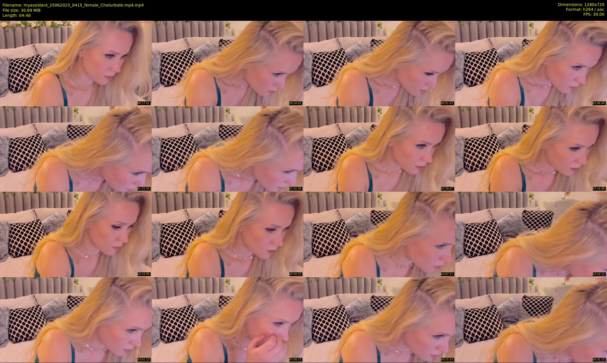 myassistant — 5 minute Chaturbate female cam show recording, 720p, Jun 25, 2023