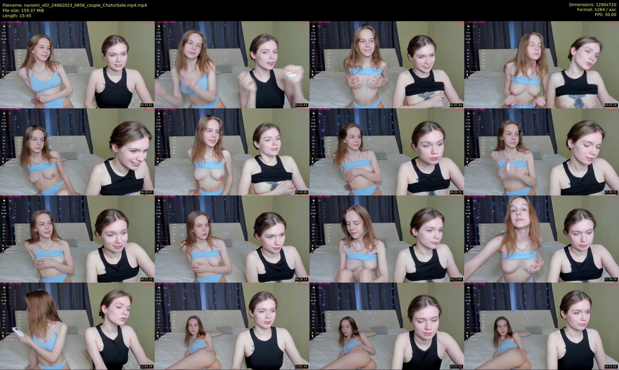 nanami_v02 — 16 minute Chaturbate couple cam show recording, 720p, Jun 24, 2023
