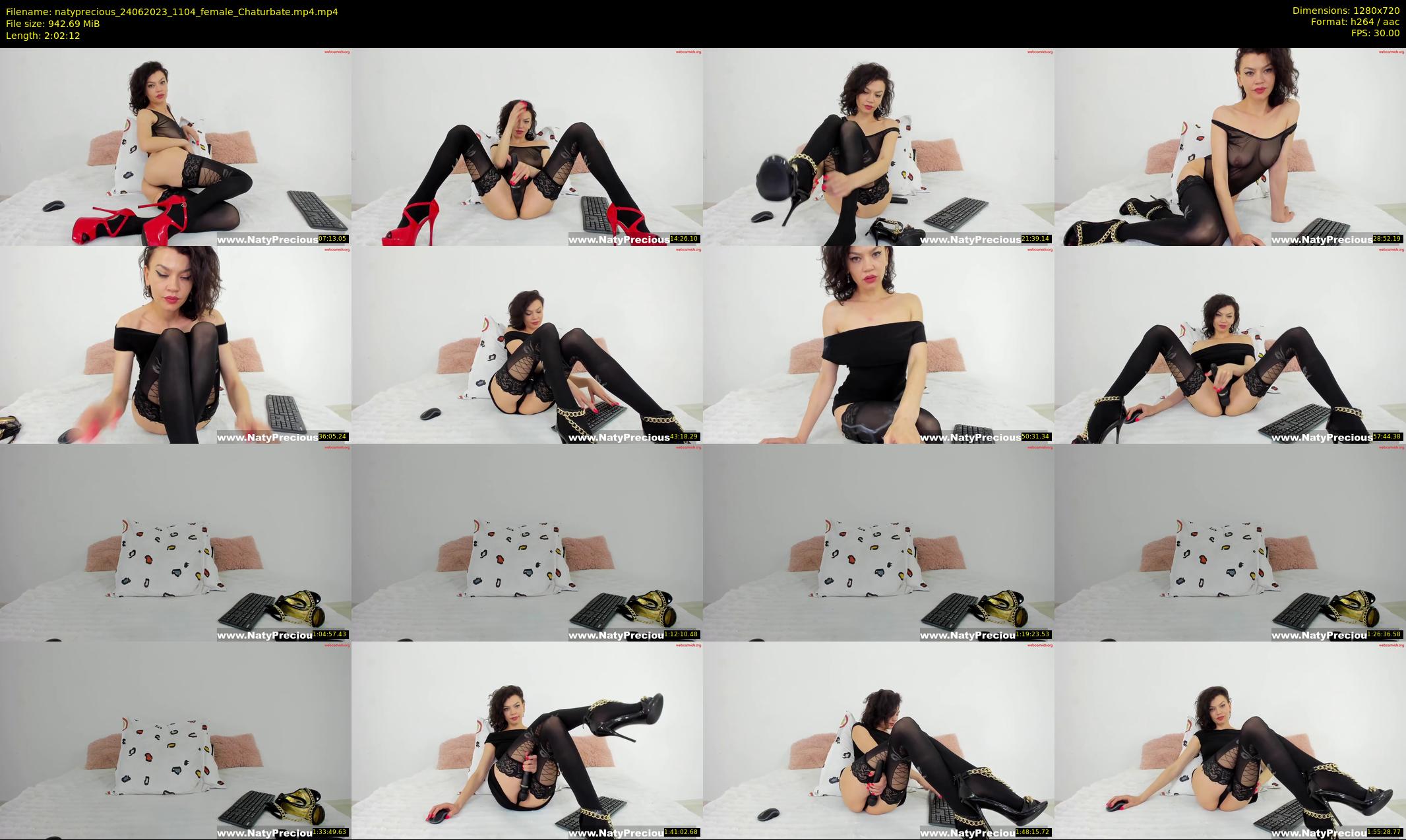 natyprecious — 123 minute Chaturbate female cam show recording, 720p, Jun 24, 2023
