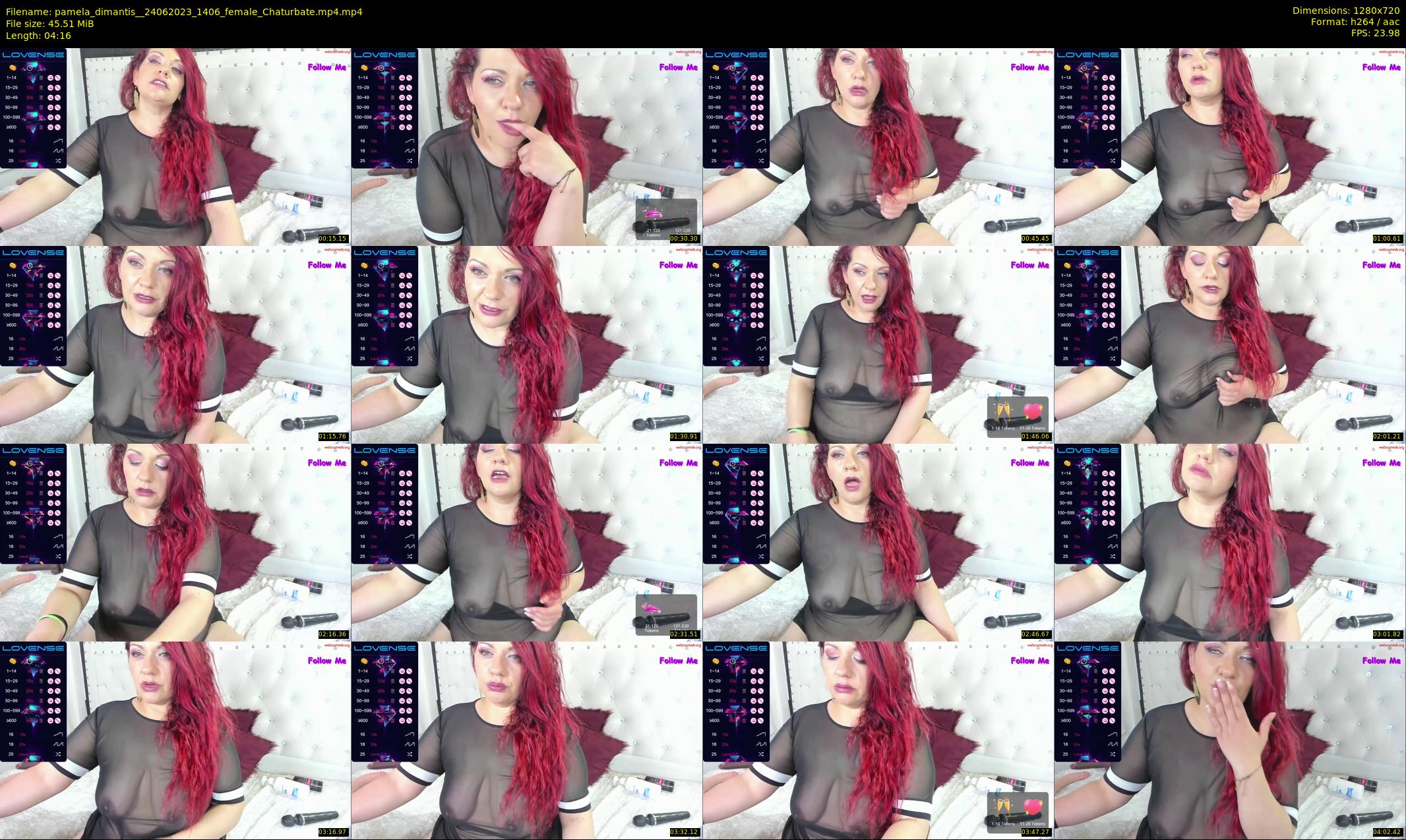 pamela_dimantis_ — 5 minute Chaturbate female cam show recording, 720p, Jun 24, 2023
