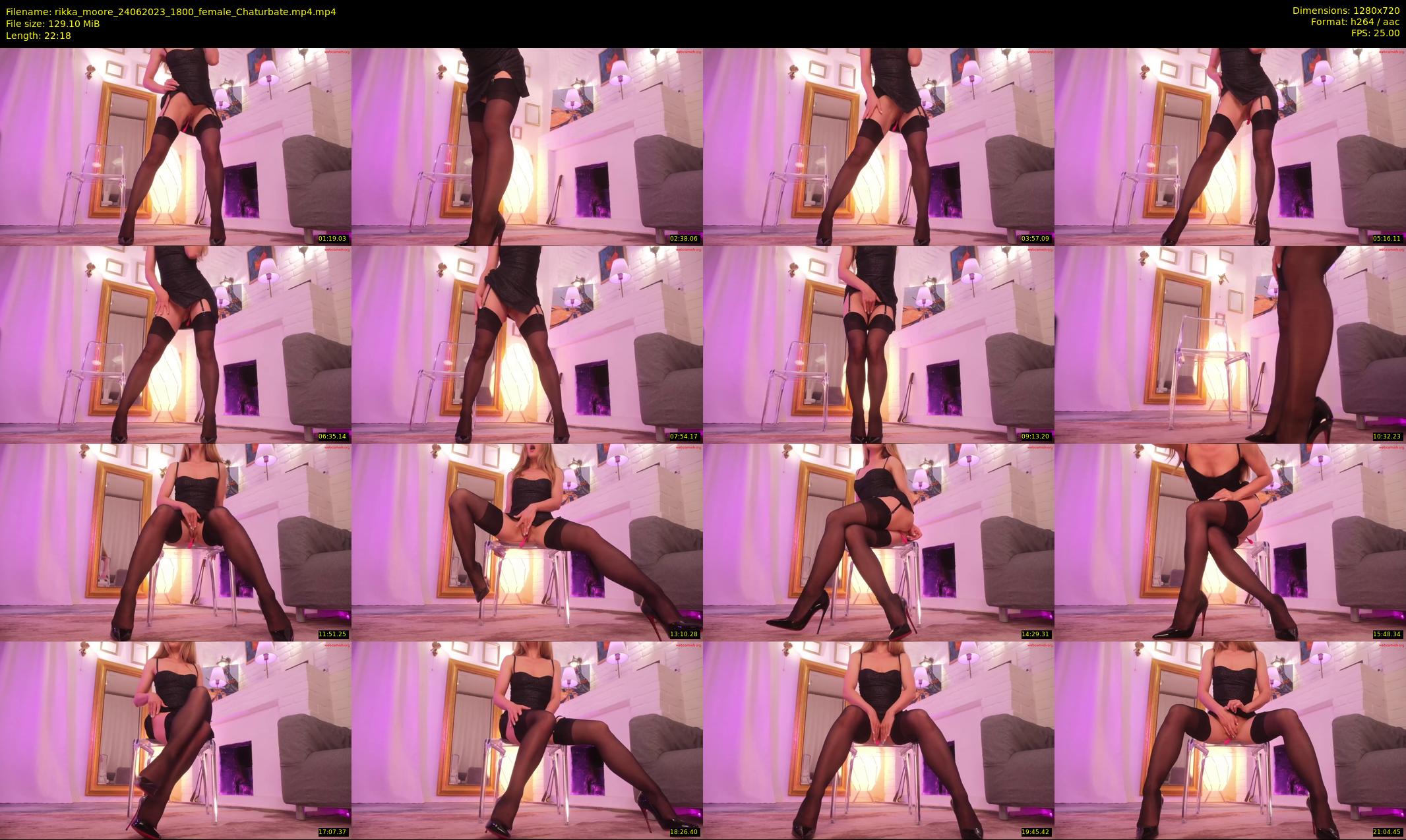 rikka_moore — 23 minute Chaturbate female cam show recording, 720p, Jun 24, 2023
