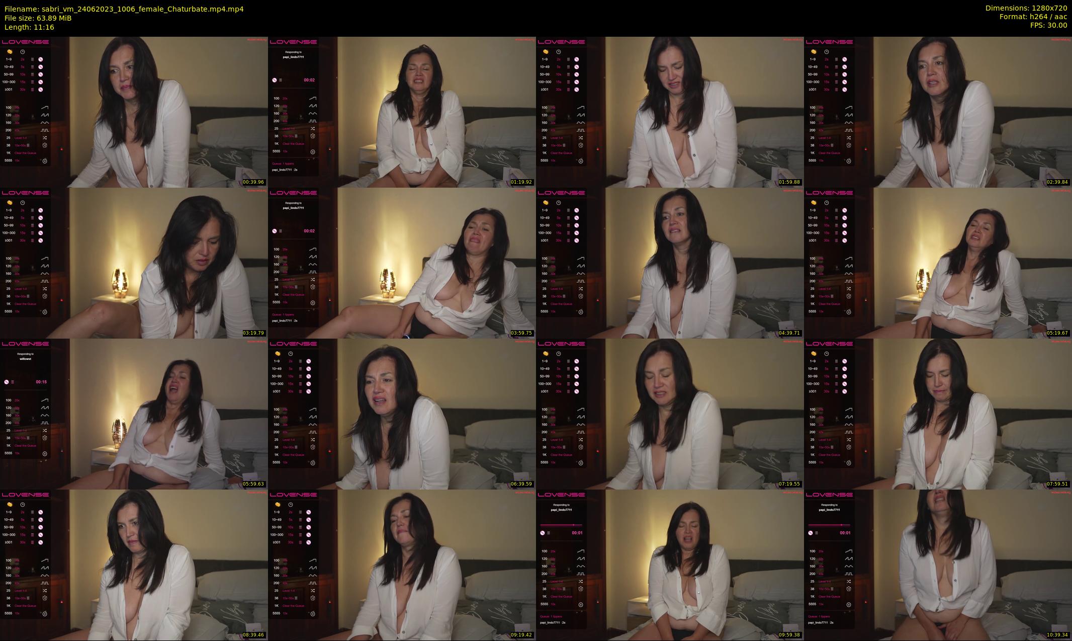 sabri_vm — 12 minute Chaturbate female cam show recording, 720p, Jun 24, 2023