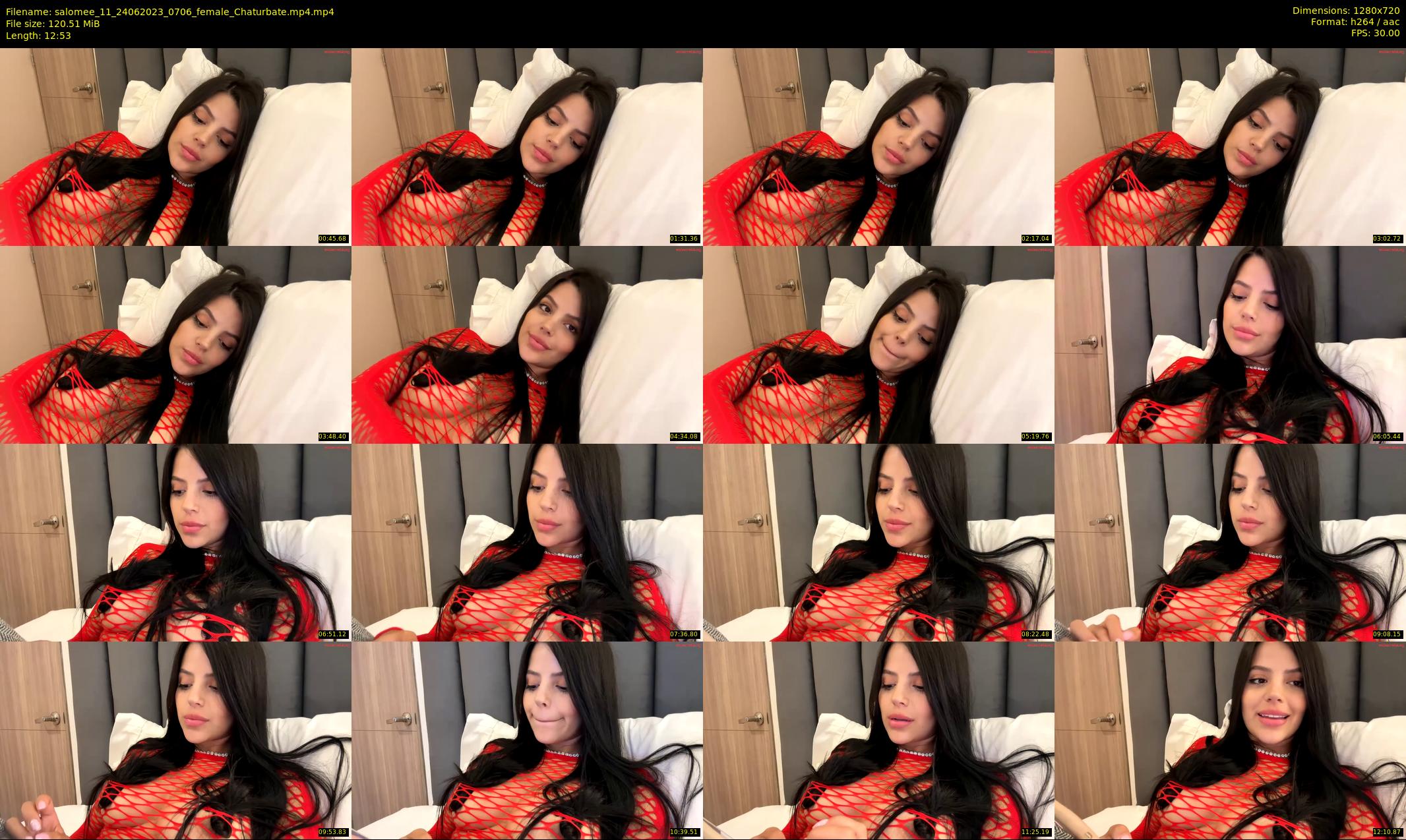 salomee_11 — 13 minute Chaturbate female cam show recording, 720p, Jun 24, 2023