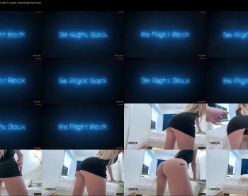 scarlettandtom — 6 minute Chaturbate couple cam show recording, 720p, Jun 25, 2023