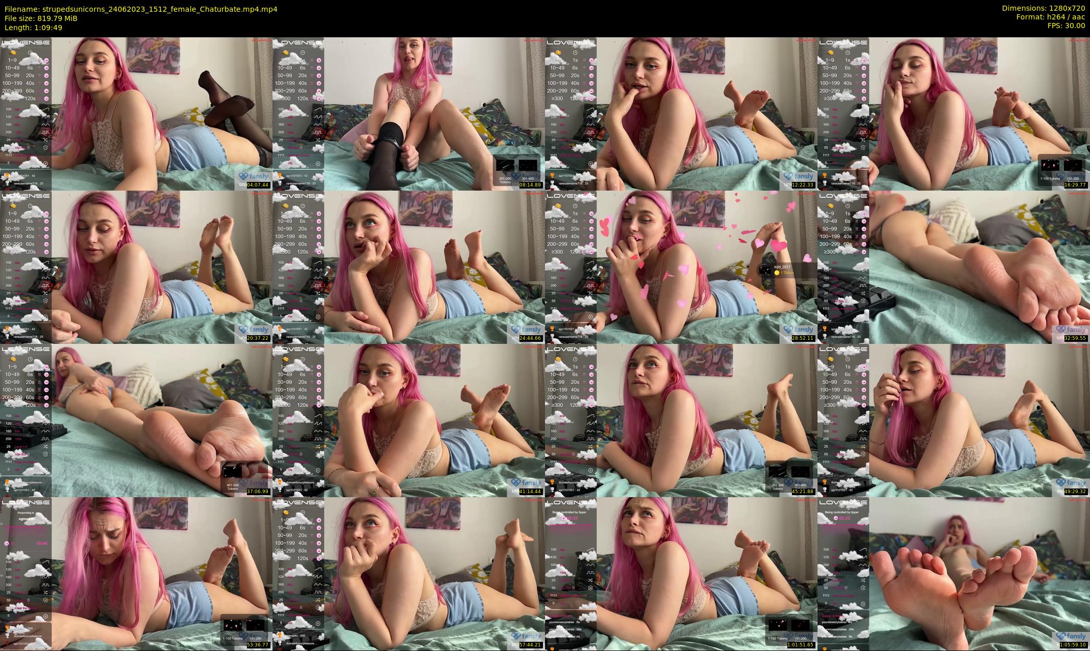 strupedsunicorns — 70 minute Chaturbate couple cam show recording, 720p, Jun 24, 2023