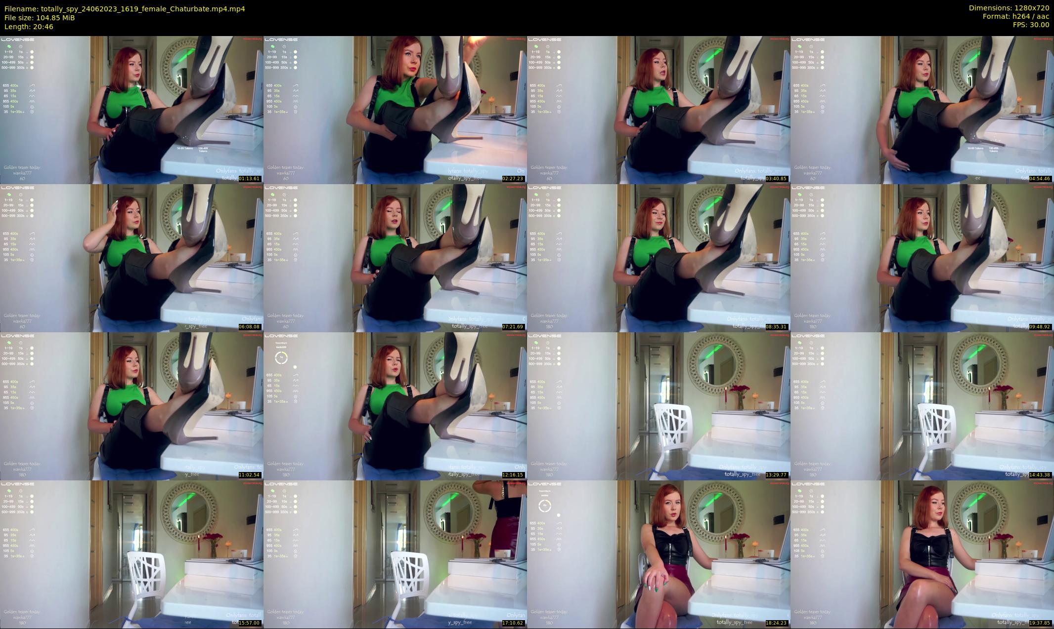 totally_spy — 21 minute Chaturbate female cam show recording, 720p, Jun 24, 2023