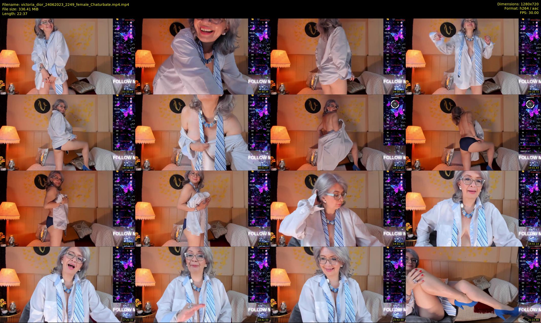 victoria_dior — 23 minute Chaturbate female cam show recording, 720p, Jun 24, 2023