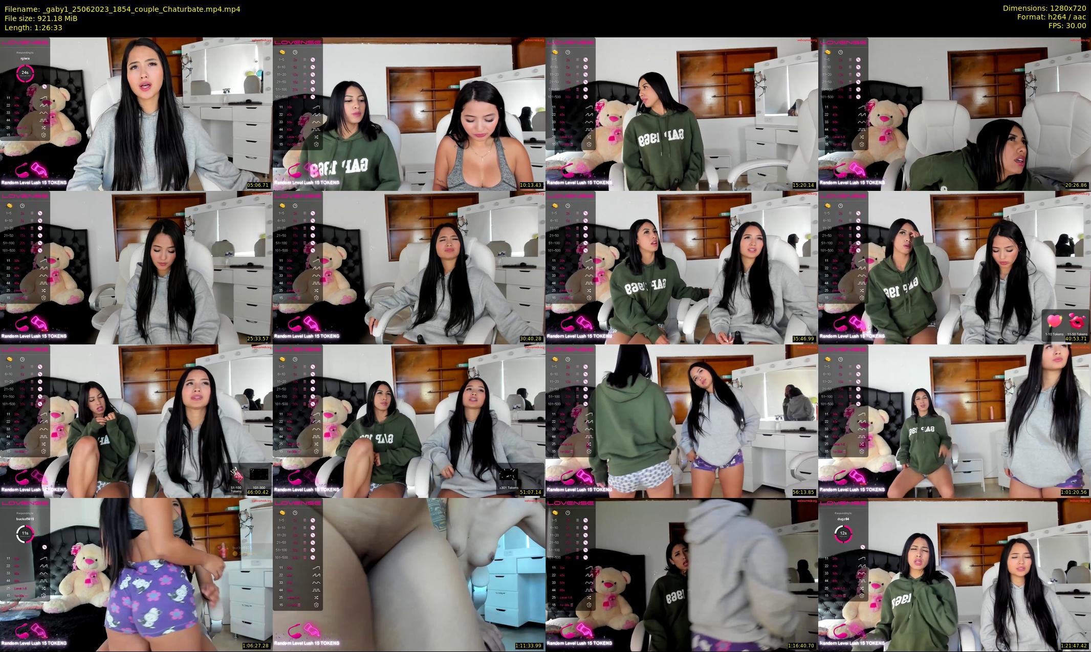 _gaby1 — 87 minute Chaturbate female cam show recording, 720p, Jun 25, 2023