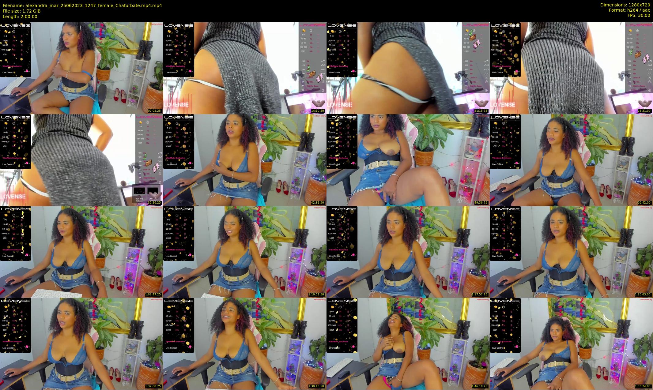 alexandra_mar — 120 minute Chaturbate female cam show recording, 720p, Jun 25, 2023