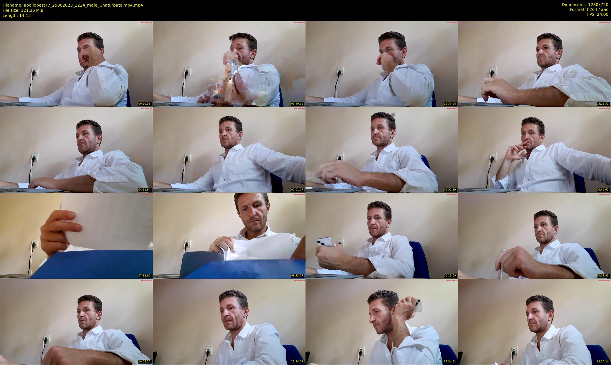 apollobest77 — 15 minute Chaturbate male cam show recording, 720p, Jun 25, 2023