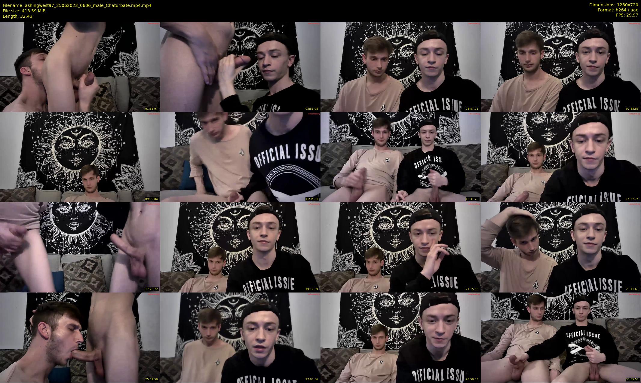 ashingwest97 — 33 minute Chaturbate male cam show recording, 720p, Jun 25, 2023
