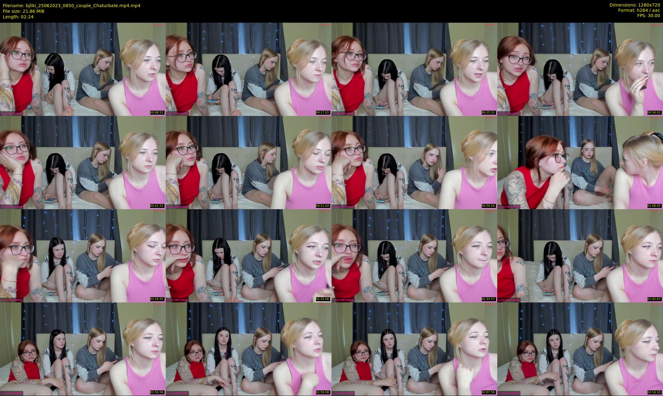bjliki — 3 minute Chaturbate couple cam show recording, 720p, Jun 25, 2023