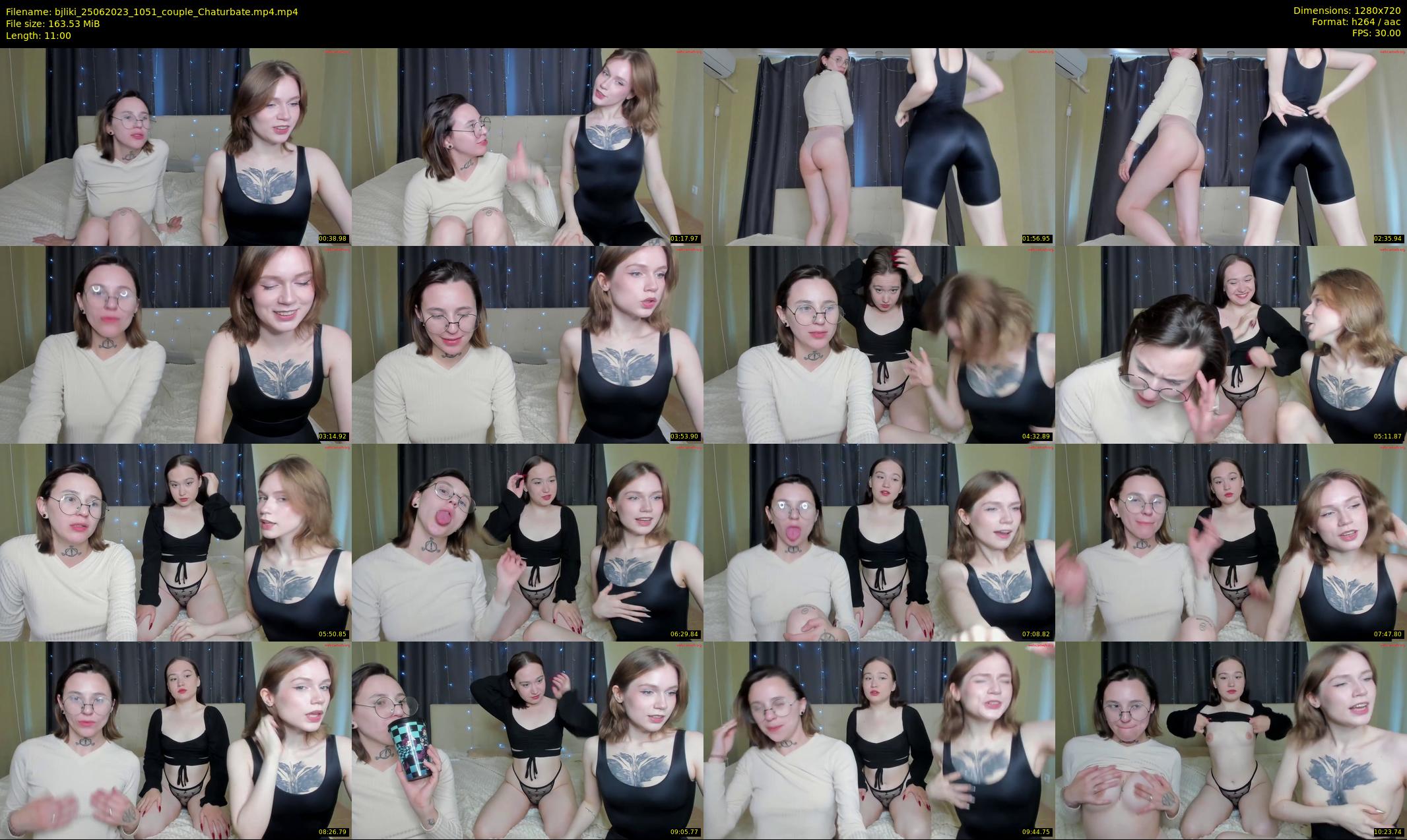bjliki — 11 minute Chaturbate couple cam show recording, 720p, Jun 25, 2023