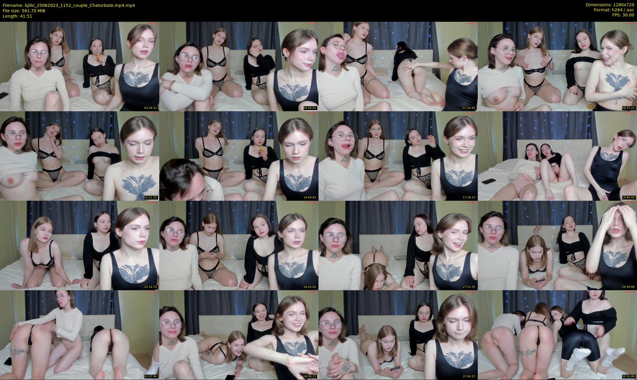 bjliki — 42 minute Chaturbate couple cam show recording, 720p, Jun 25, 2023