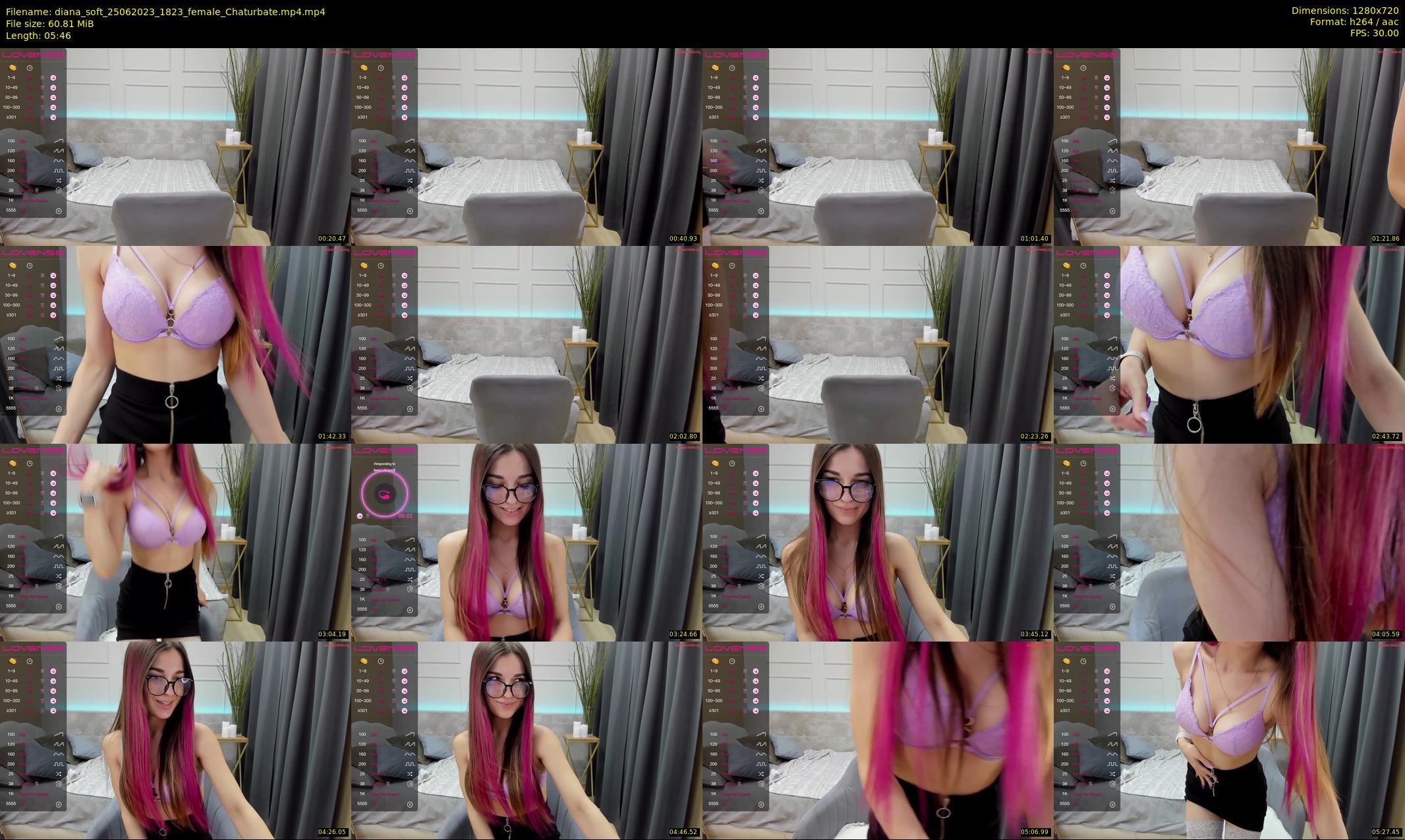 diana_soft — 6 minute Chaturbate female cam show recording, 720p, Jun 25, 2023