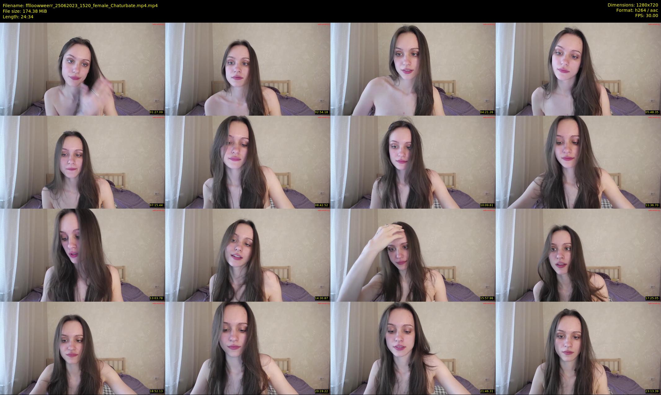 fflloowweerr — 25 minute Chaturbate couple cam show recording, 720p, Jun 25, 2023