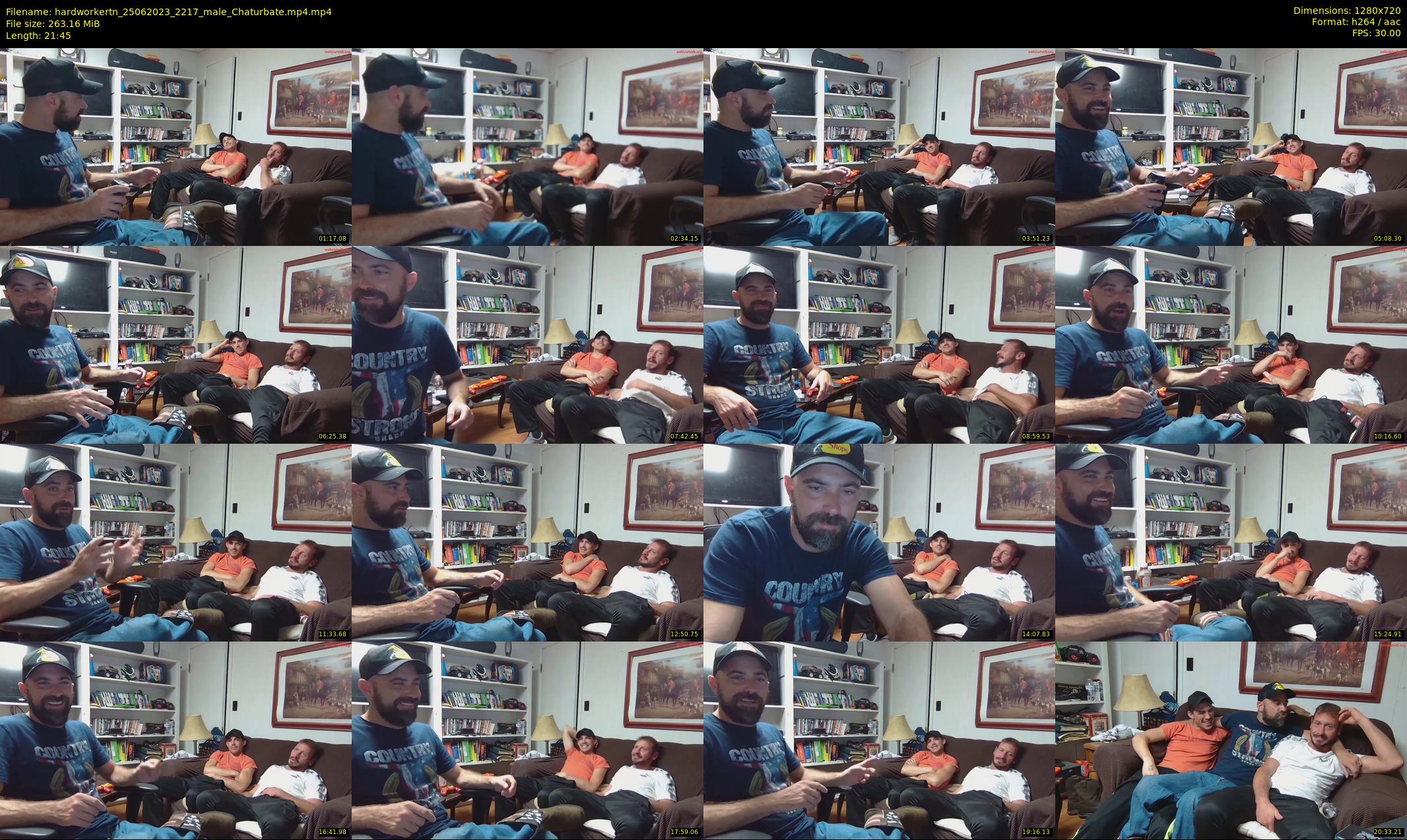 hardworkertn — 22 minute Chaturbate male cam show recording, 720p, Jun 25, 2023