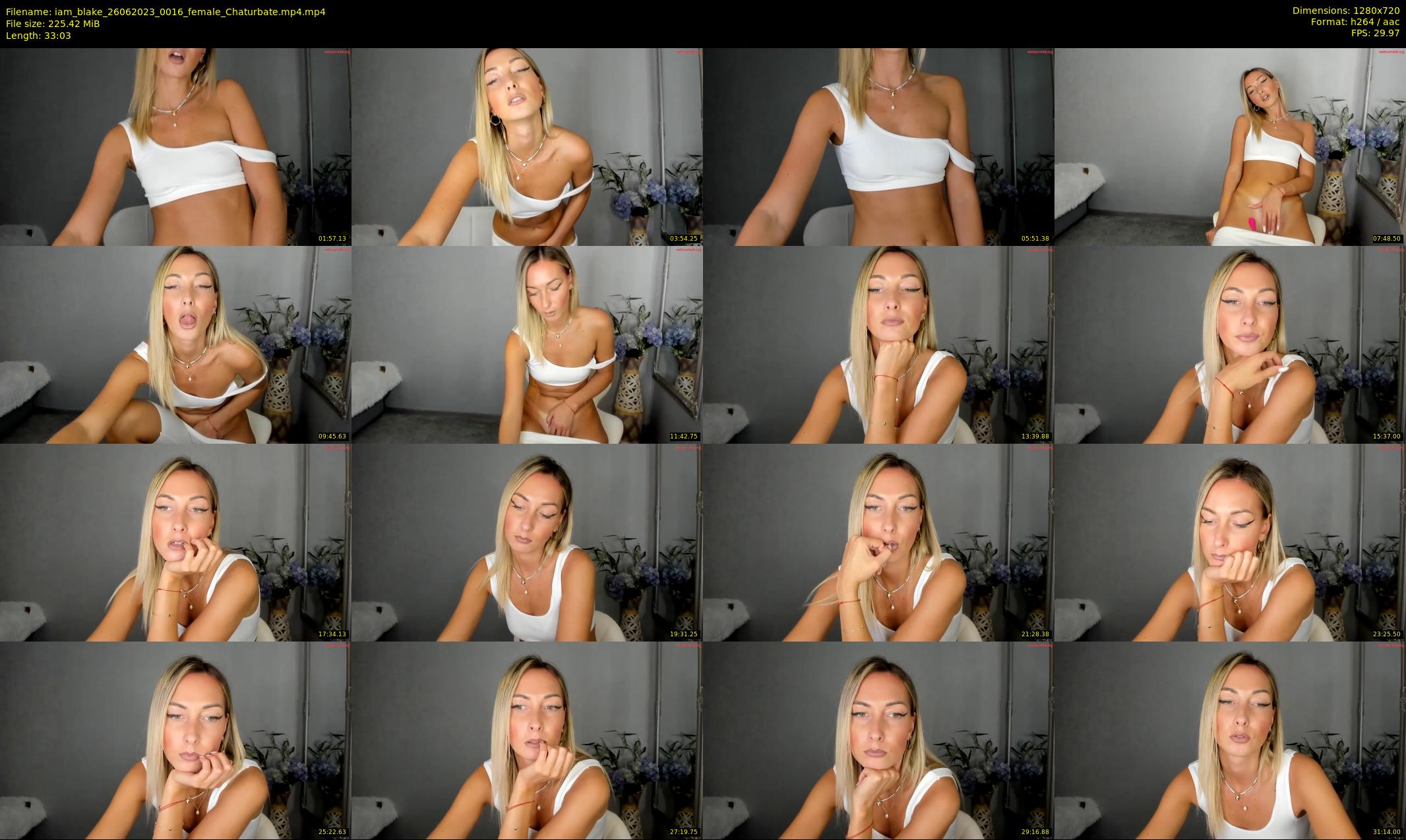 iam_blake — 34 minute Chaturbate female cam show recording, 720p, Jun 26, 2023