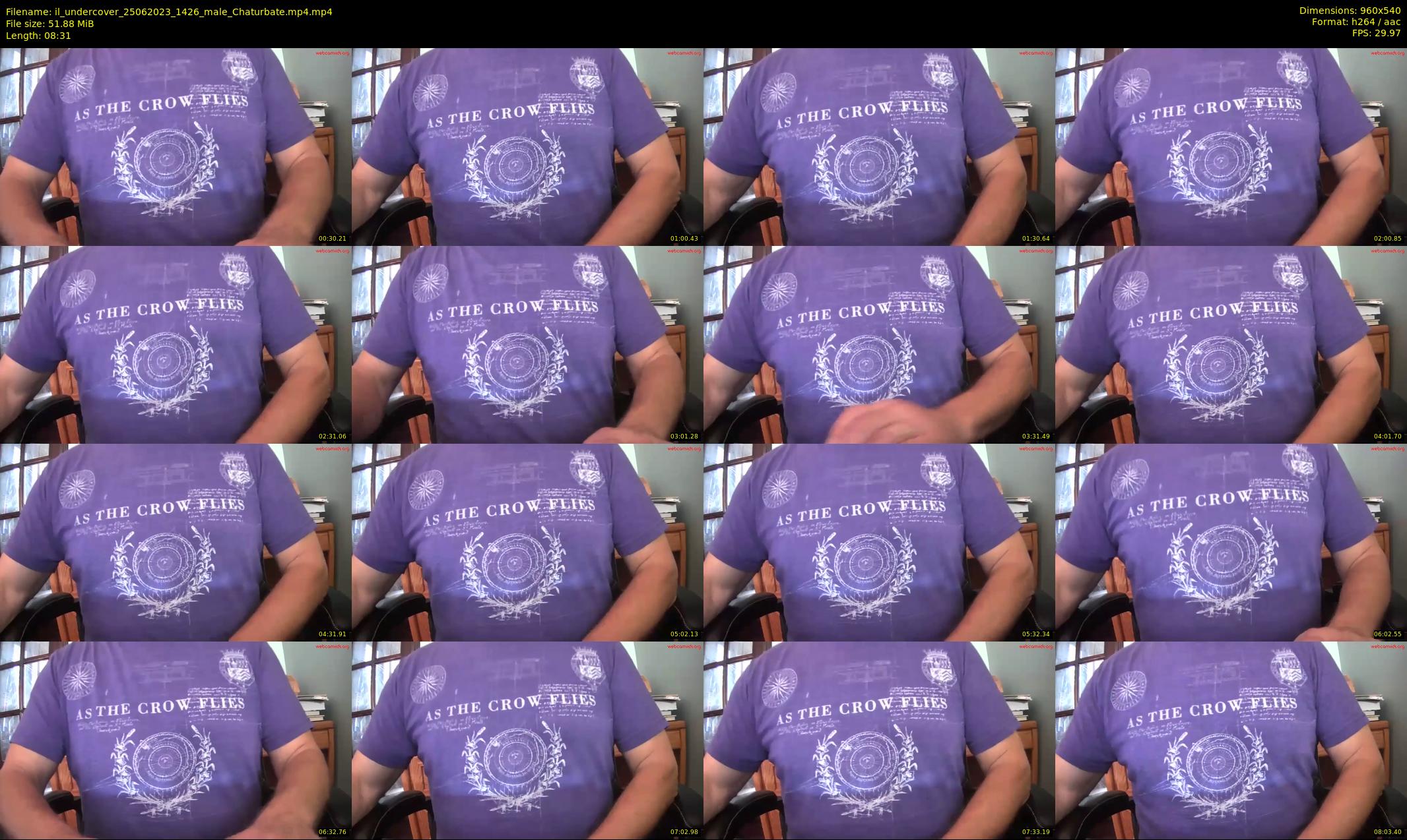 il_undercover — 9 minute Chaturbate male cam show recording, 480p, Jun 25, 2023