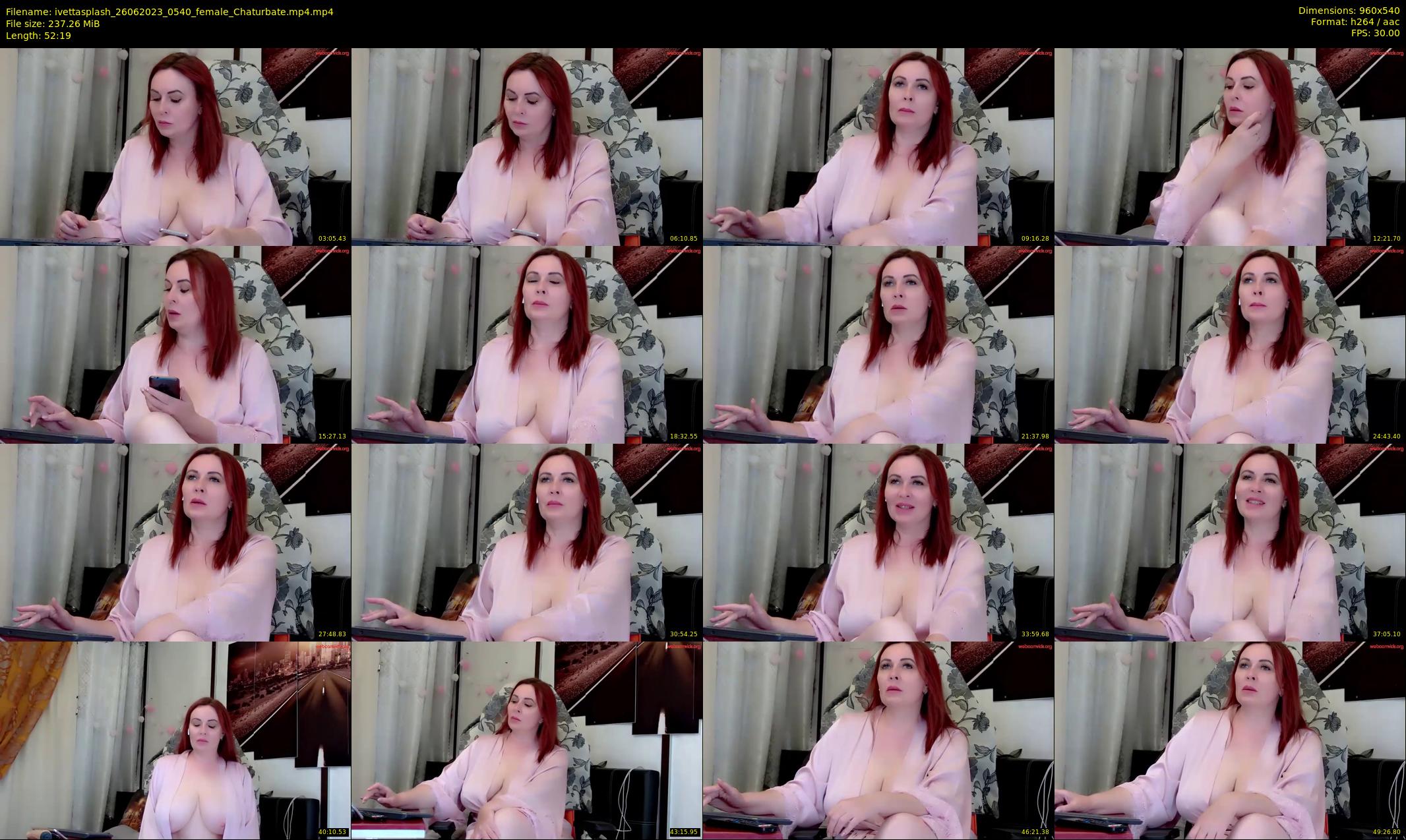 ivettasplash — 53 minute Chaturbate female cam show recording, 480p, Jun 26, 2023