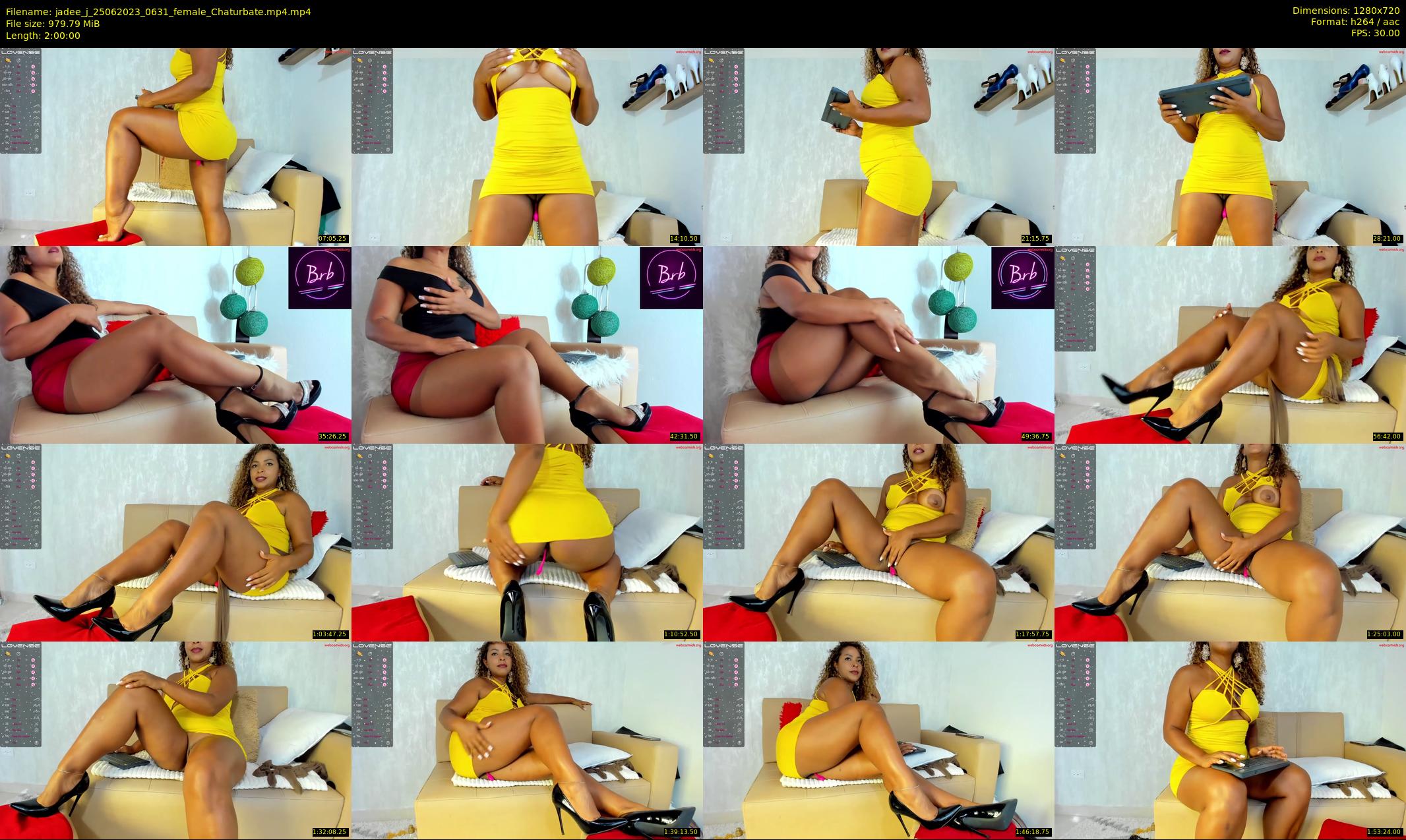 jadee_j — 120 minute Chaturbate female cam show recording, 720p, Jun 25, 2023
