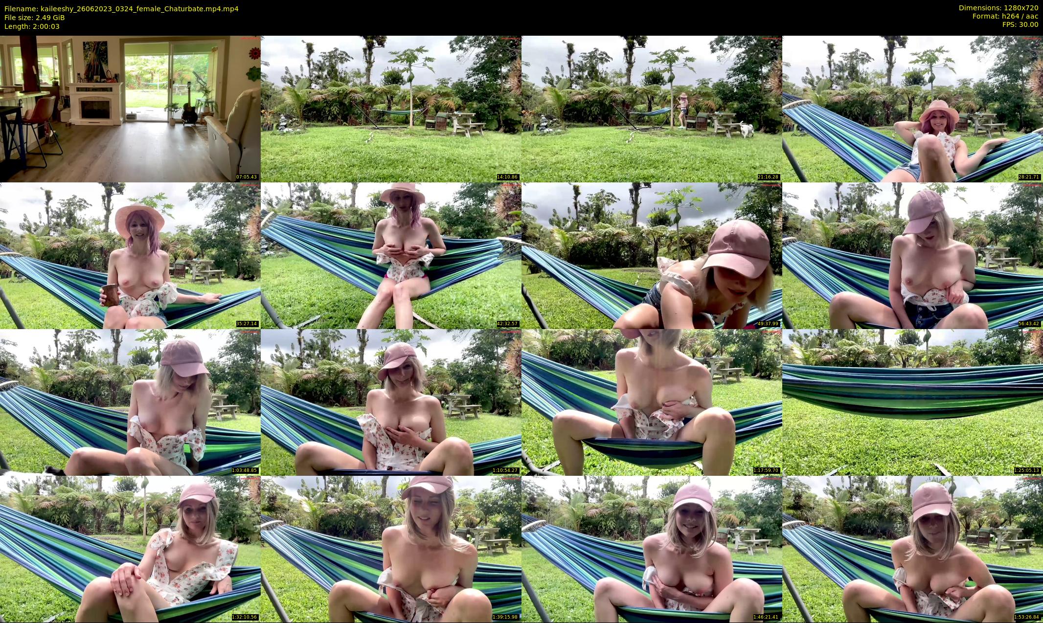 kaileeshy — 121 minute Chaturbate female cam show recording, 720p, Jun 26, 2023