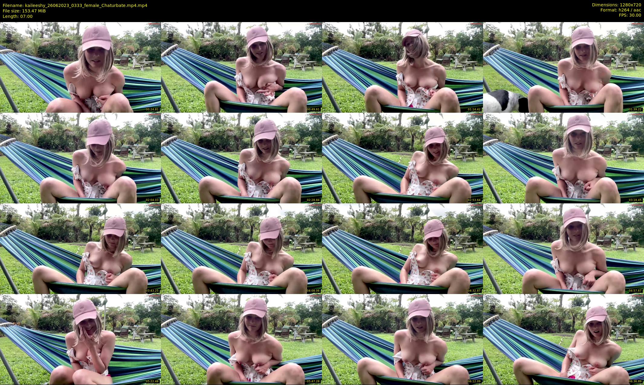 kaileeshy — 7 minute Chaturbate female cam show recording, 720p, Jun 26, 2023