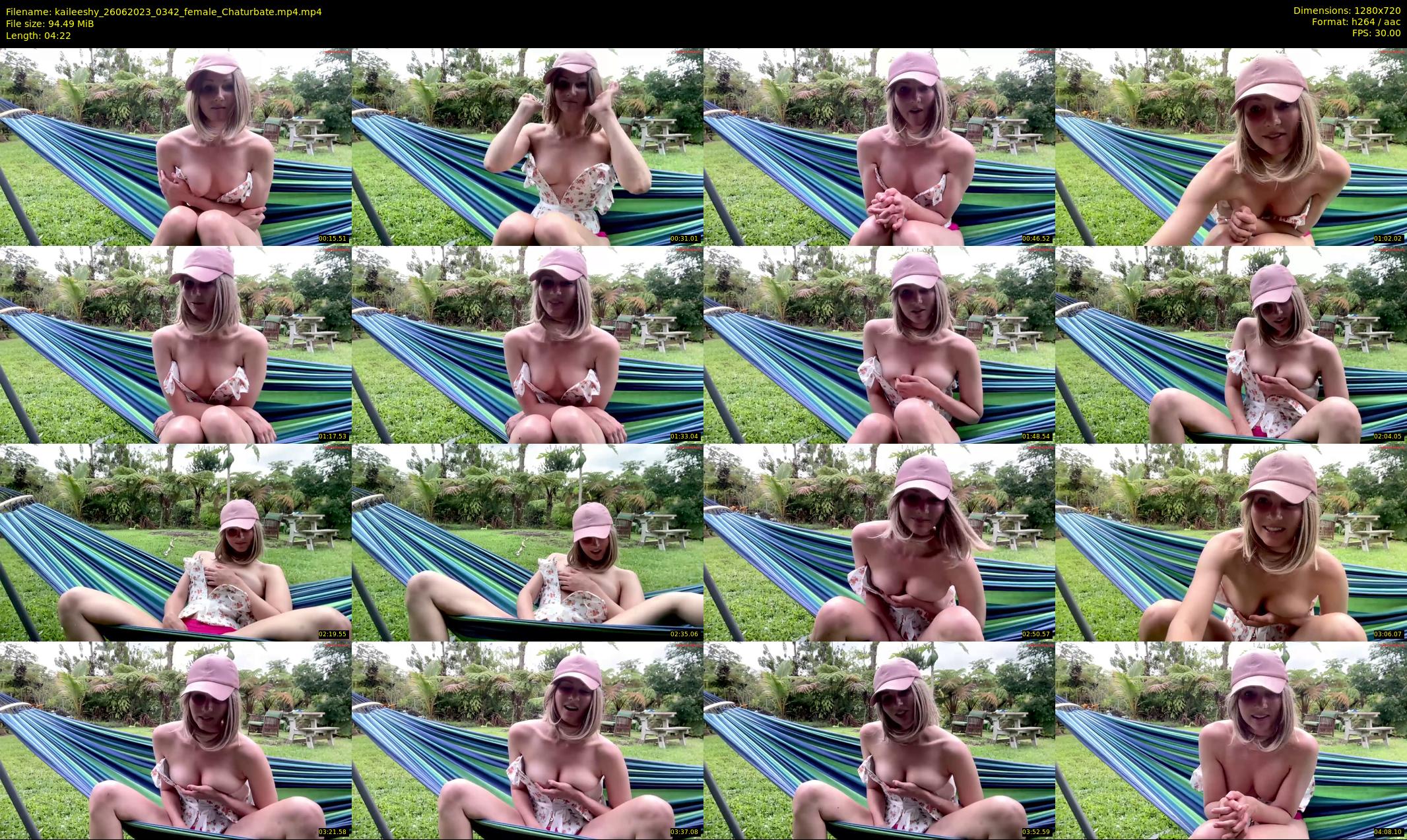 kaileeshy — 5 minute Chaturbate female cam show recording, 720p, Jun 26, 2023