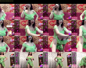 karolinecher — 12 minute Chaturbate female cam show recording, 720p, Jun 25, 2023