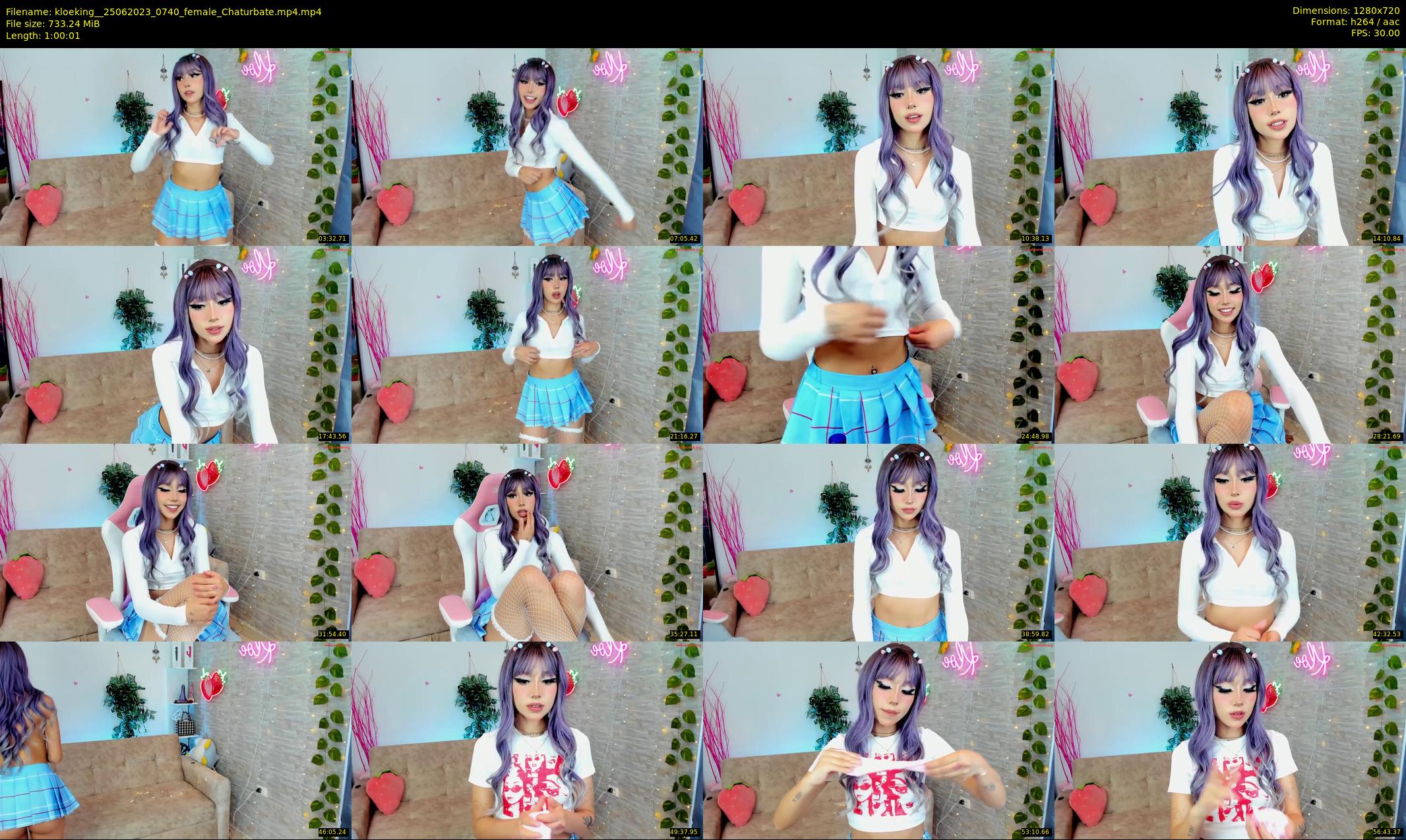 kloeking_ — 61 minute Chaturbate female cam show recording, 720p, Jun 25, 2023