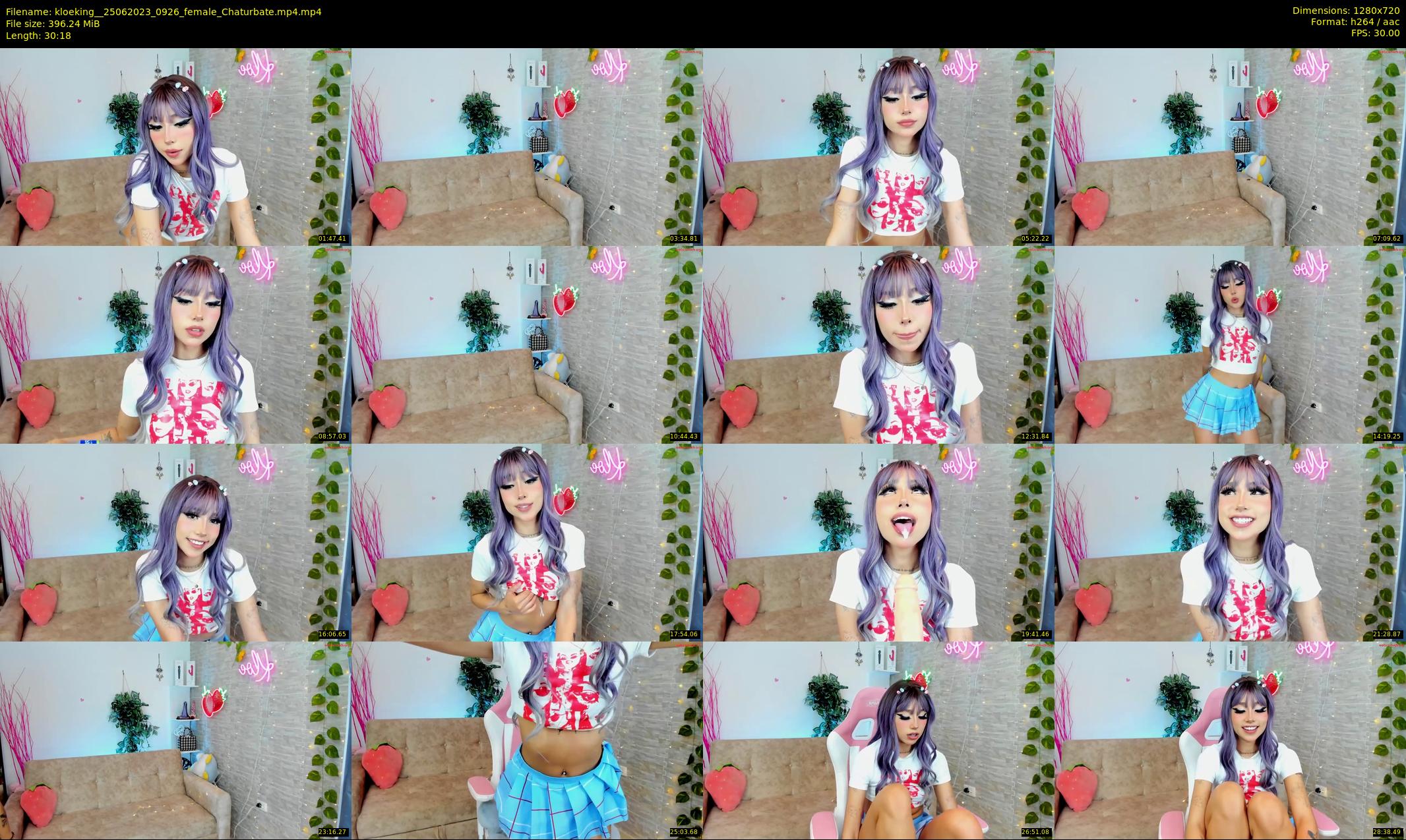 kloeking_ — 31 minute Chaturbate female cam show recording, 720p, Jun 25, 2023