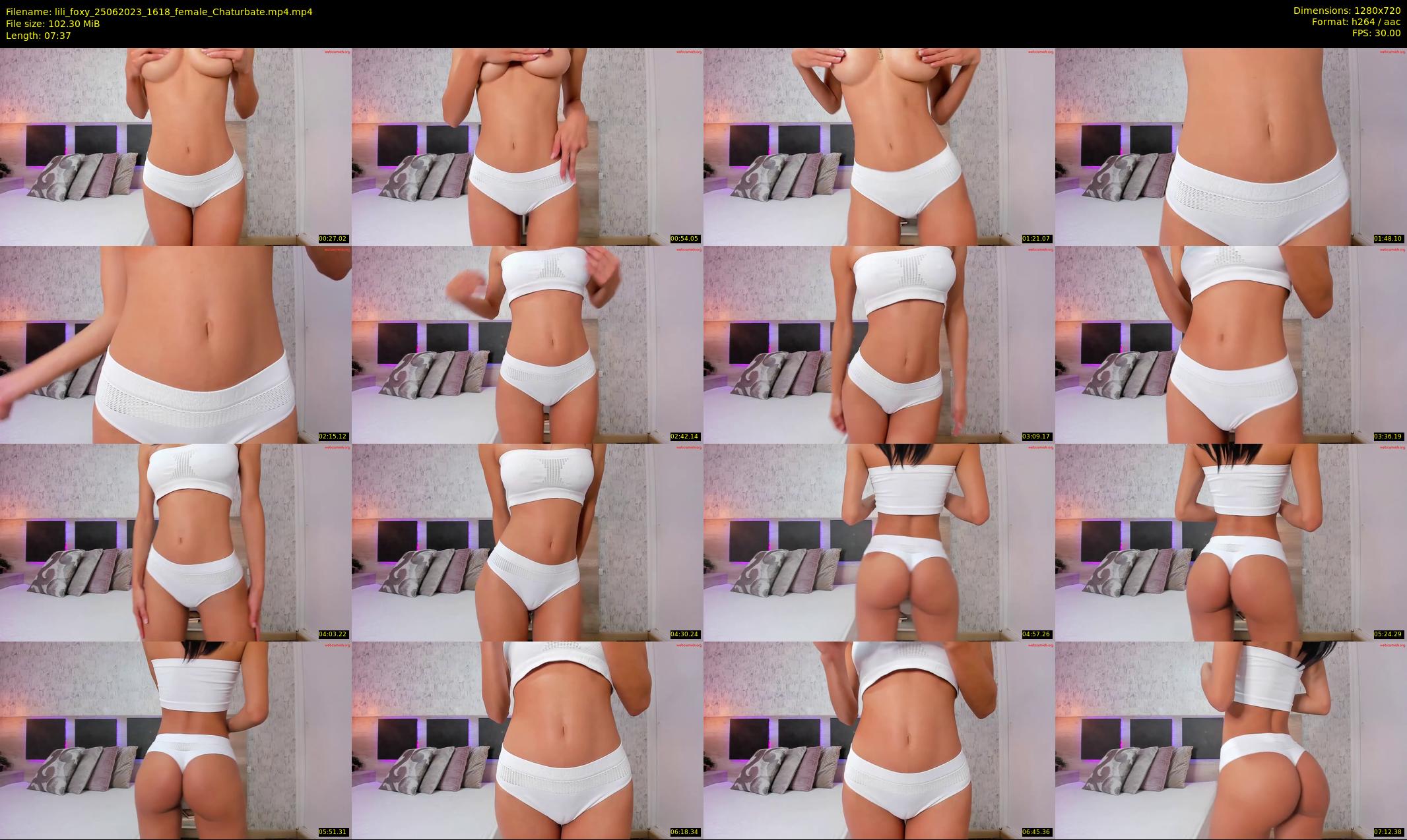 lili_foxy — 8 minute Chaturbate female cam show recording, 720p, Jun 25, 2023